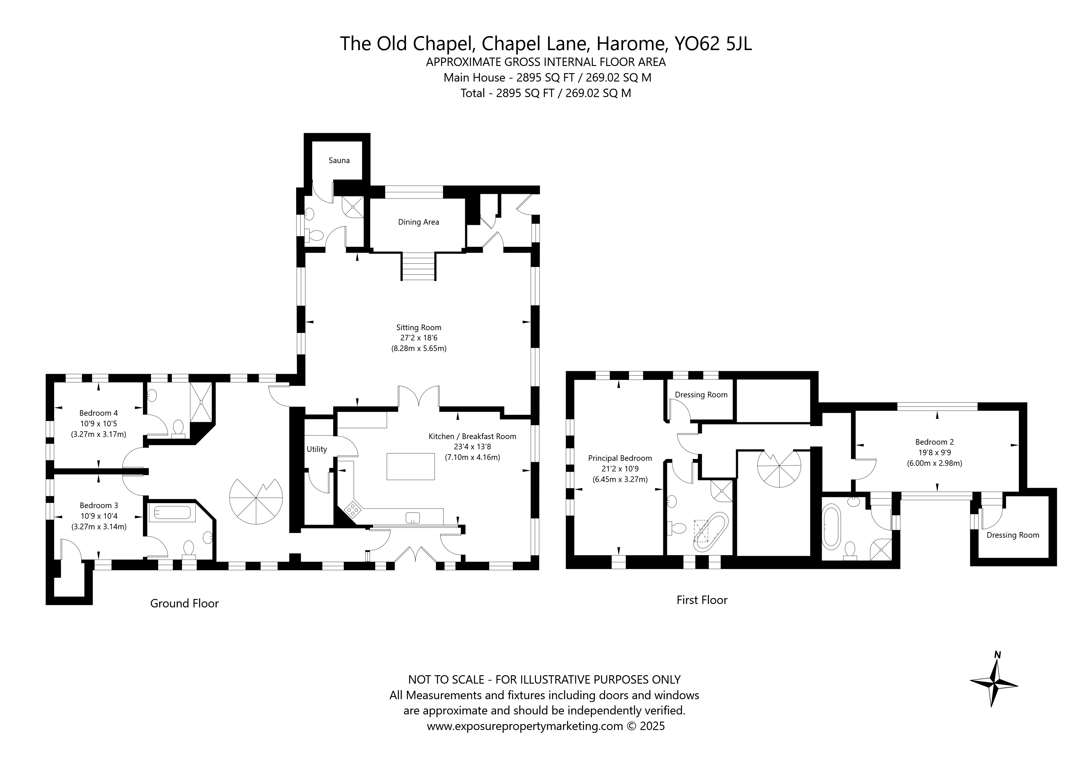 The Old Chapel,, Chapel Lane, York floorplan
