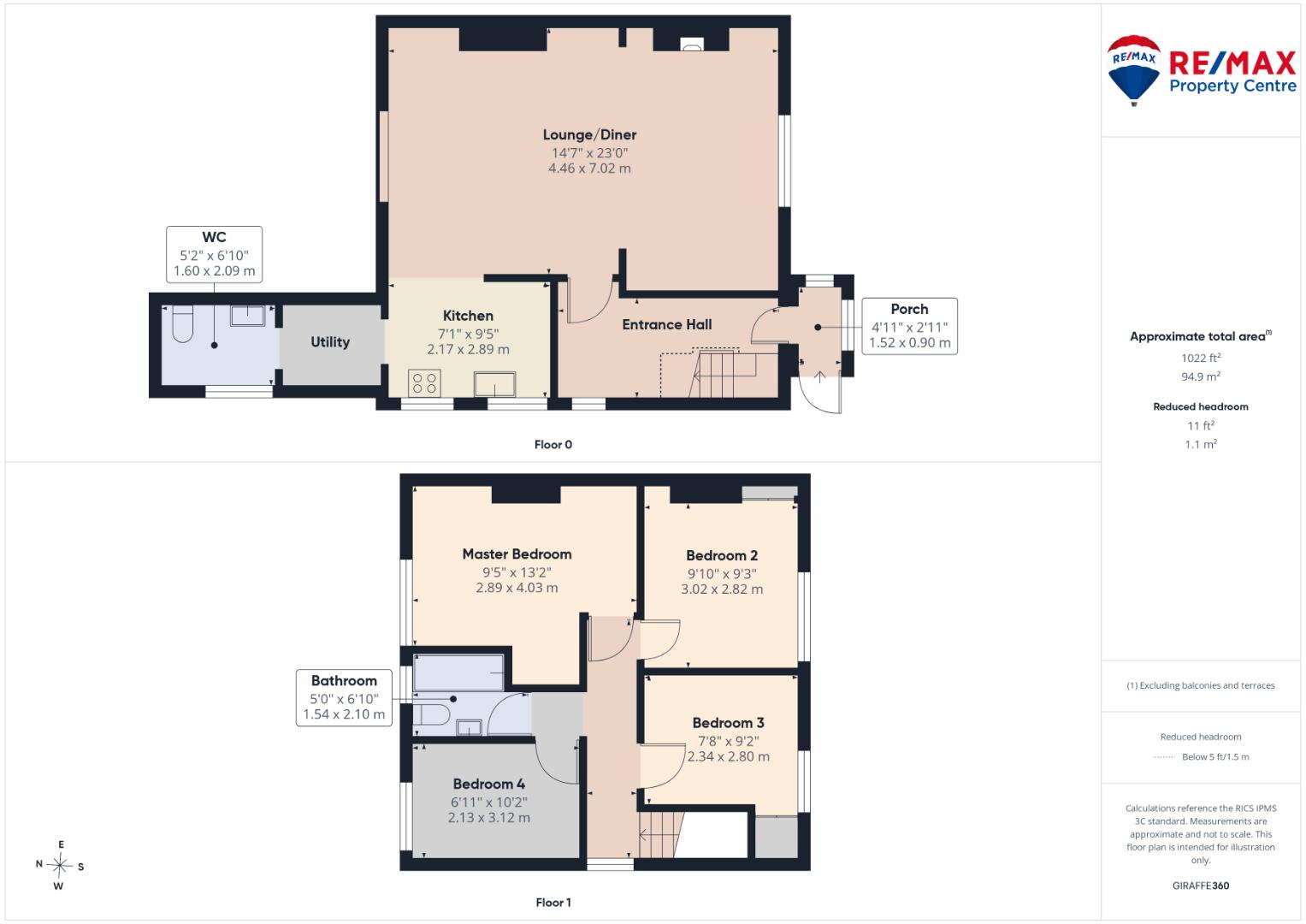 15, Sparrows Corner, Harwich floorplan