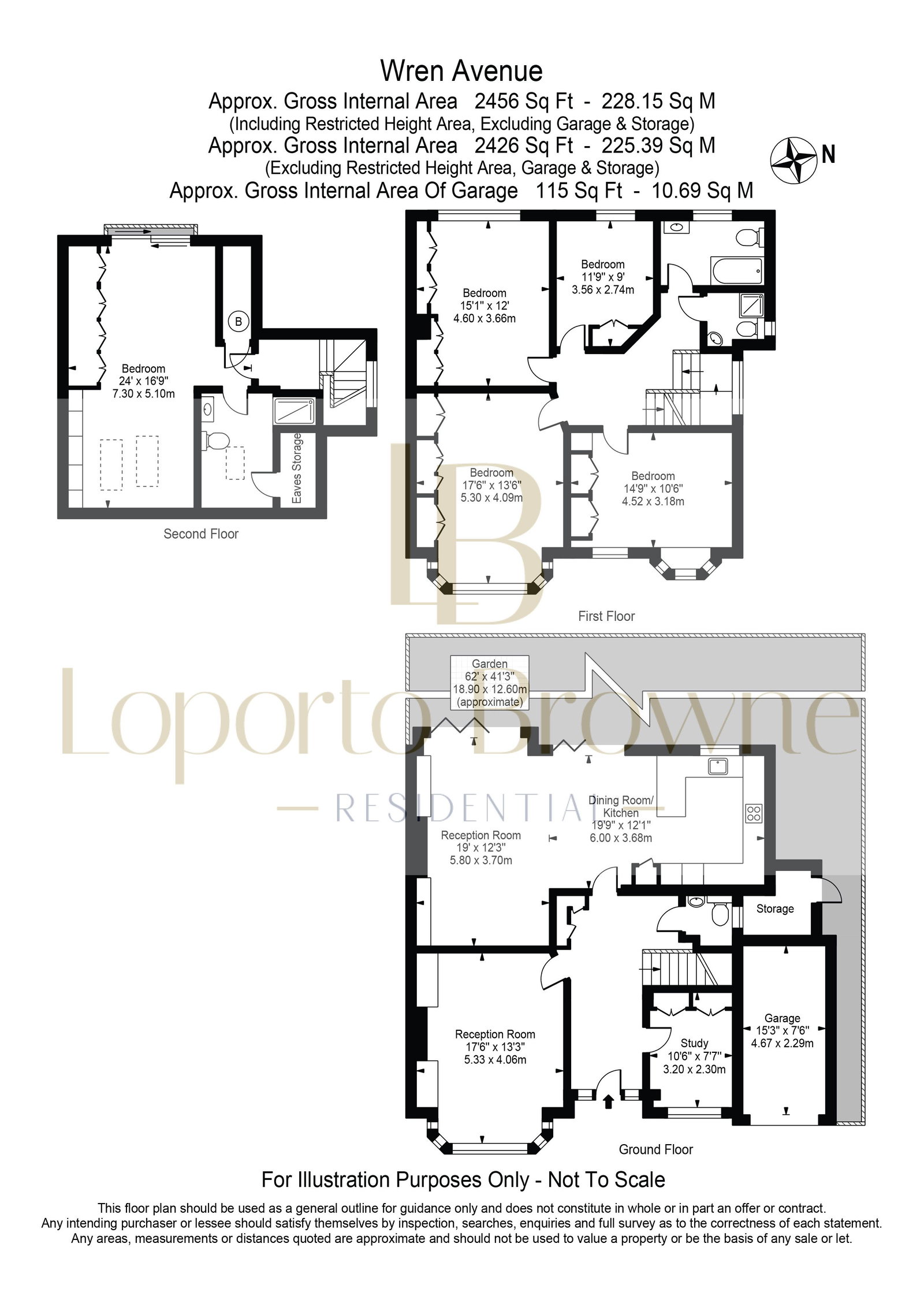 4, Wren Avenue, London floorplan