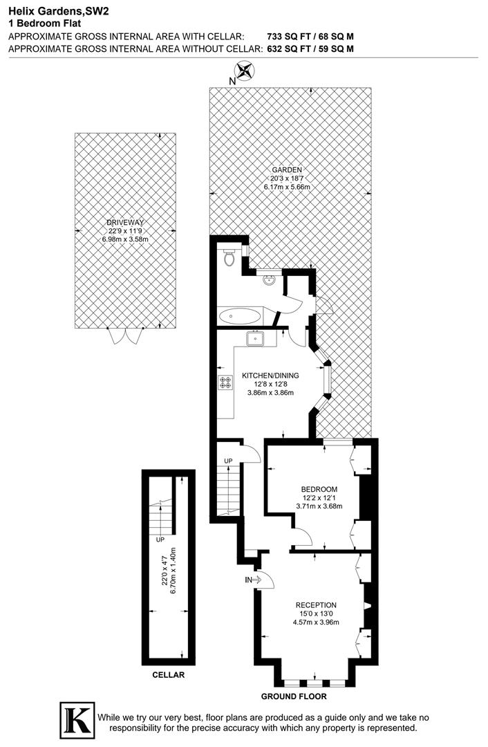 27a, Helix Gardens, London floorplan