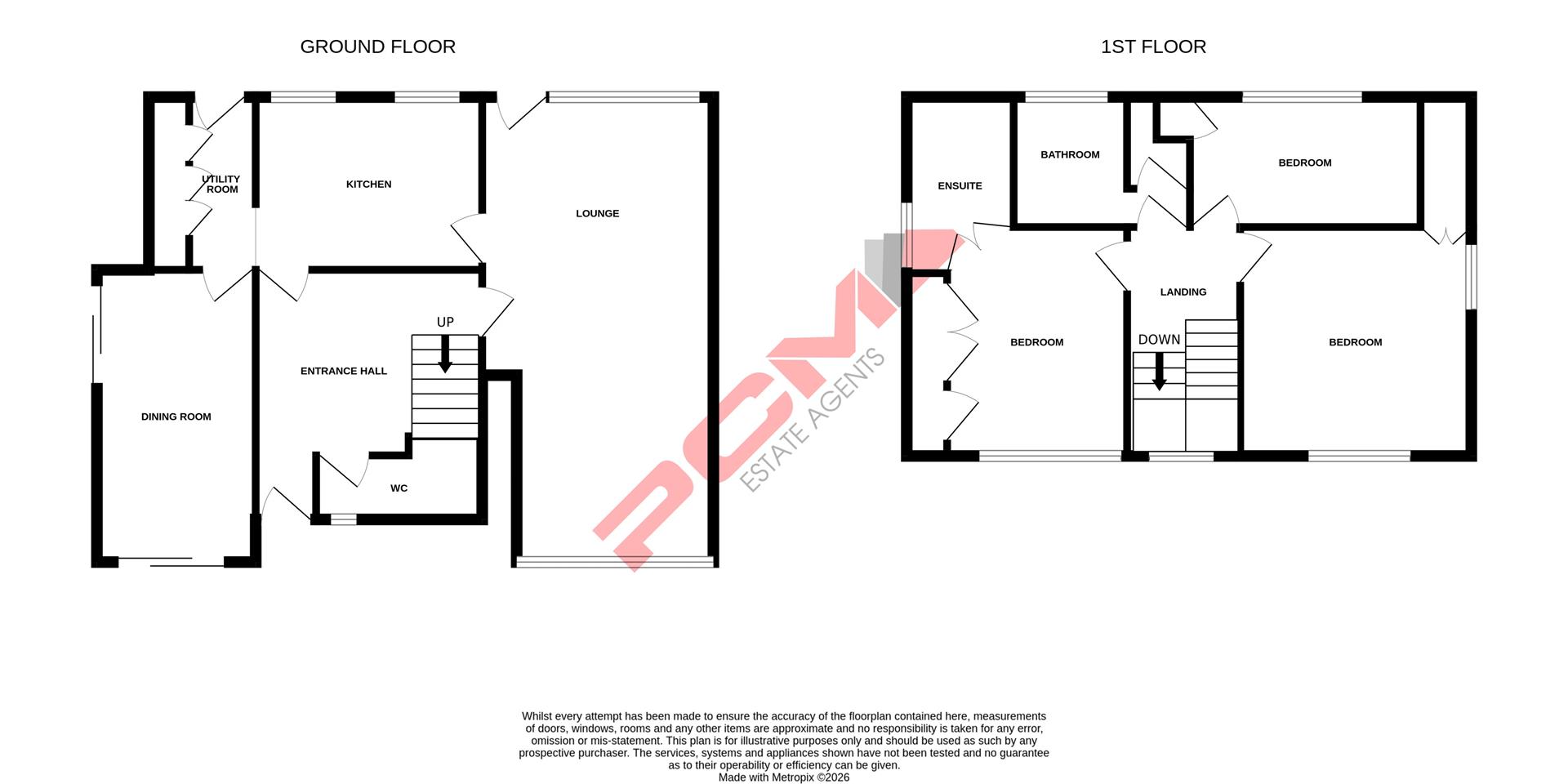 44, Baldslow Down, St. Leonards-On-Sea floorplan