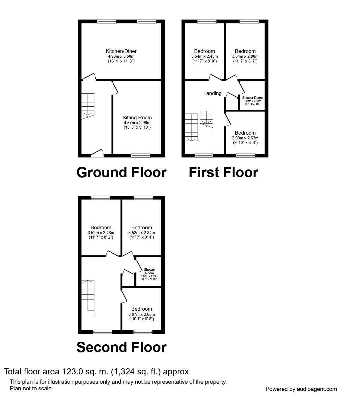 6 Bedrooms Terraced house to rent in Queens Road, Loughborough LE11