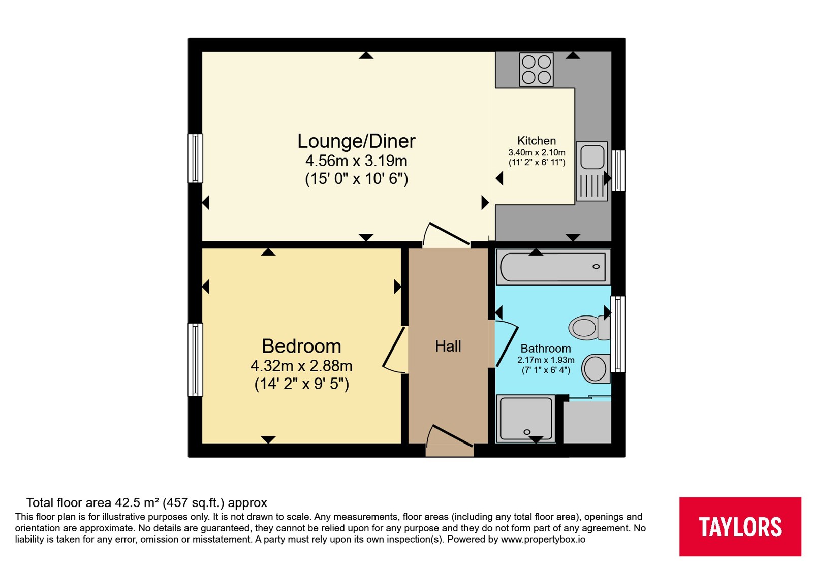 91, Harley Drive, Milton Keynes floorplan