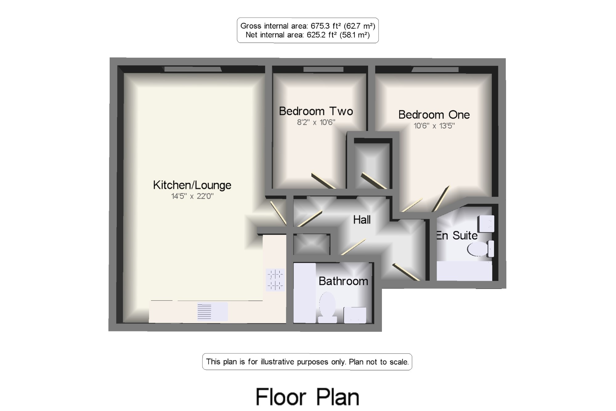 2 Bedrooms Flat for sale in Mortimer Way, Witham CM8