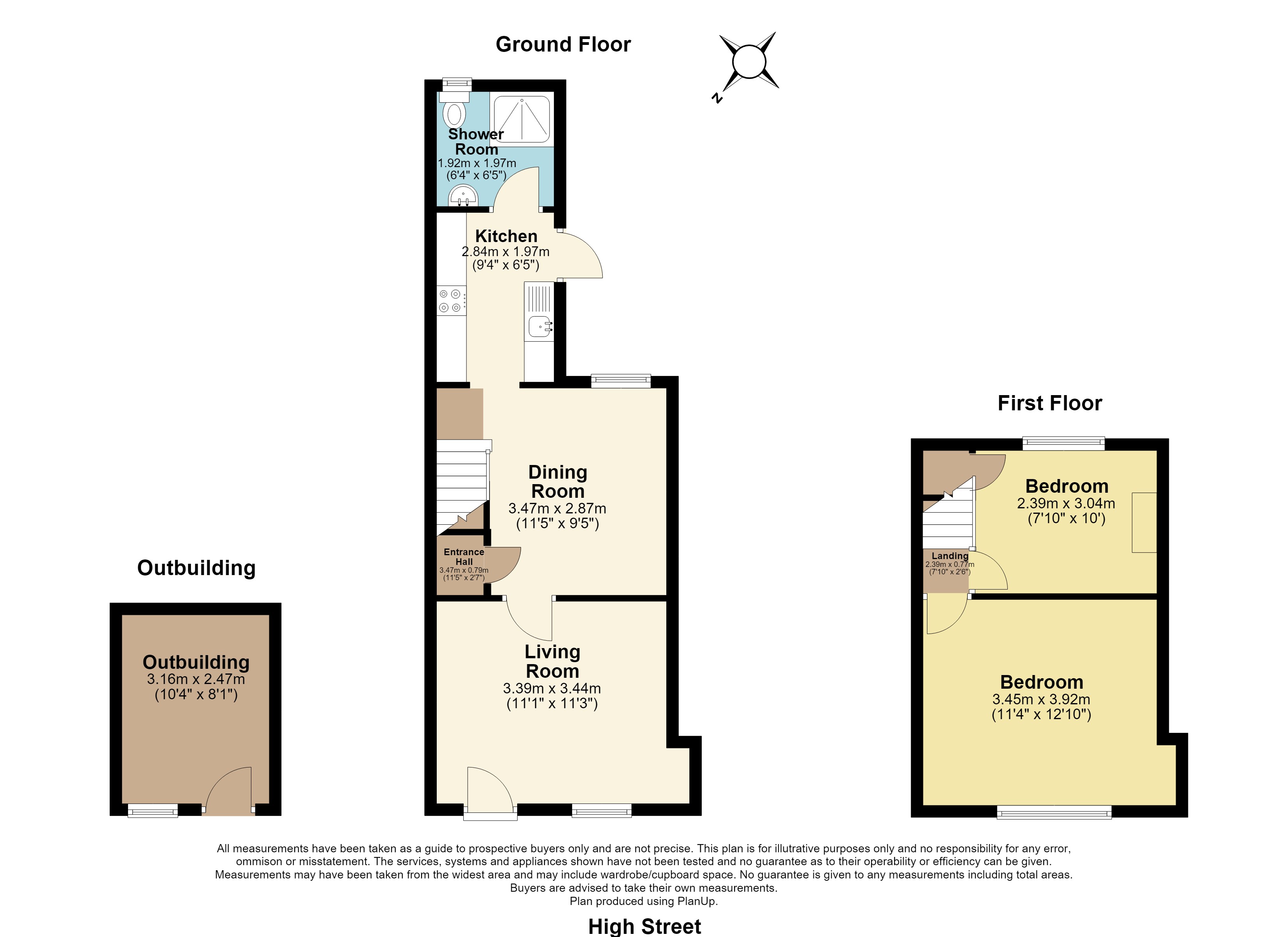 75, High Street, Great Wakering floorplan