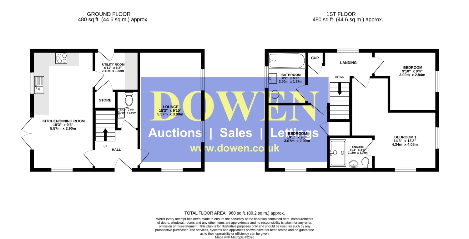 11, Boltslaw Place, Durham floorplan