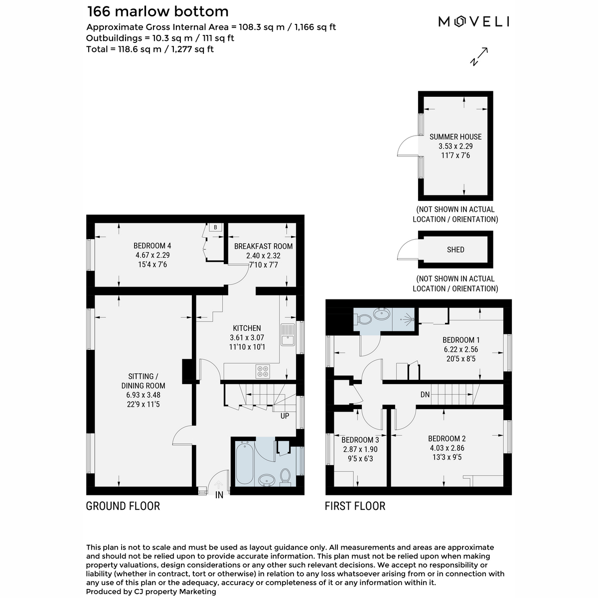 166, Marlow Bottom, Marlow floorplan