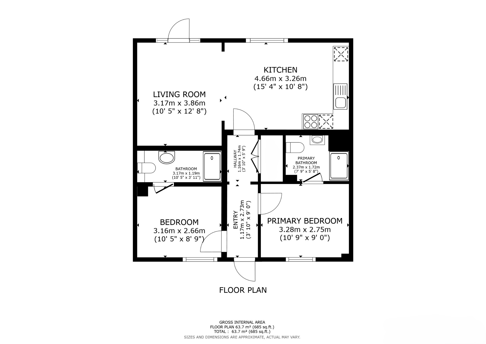 1, Lakeside Place, Chapel Road, Ashford floorplan