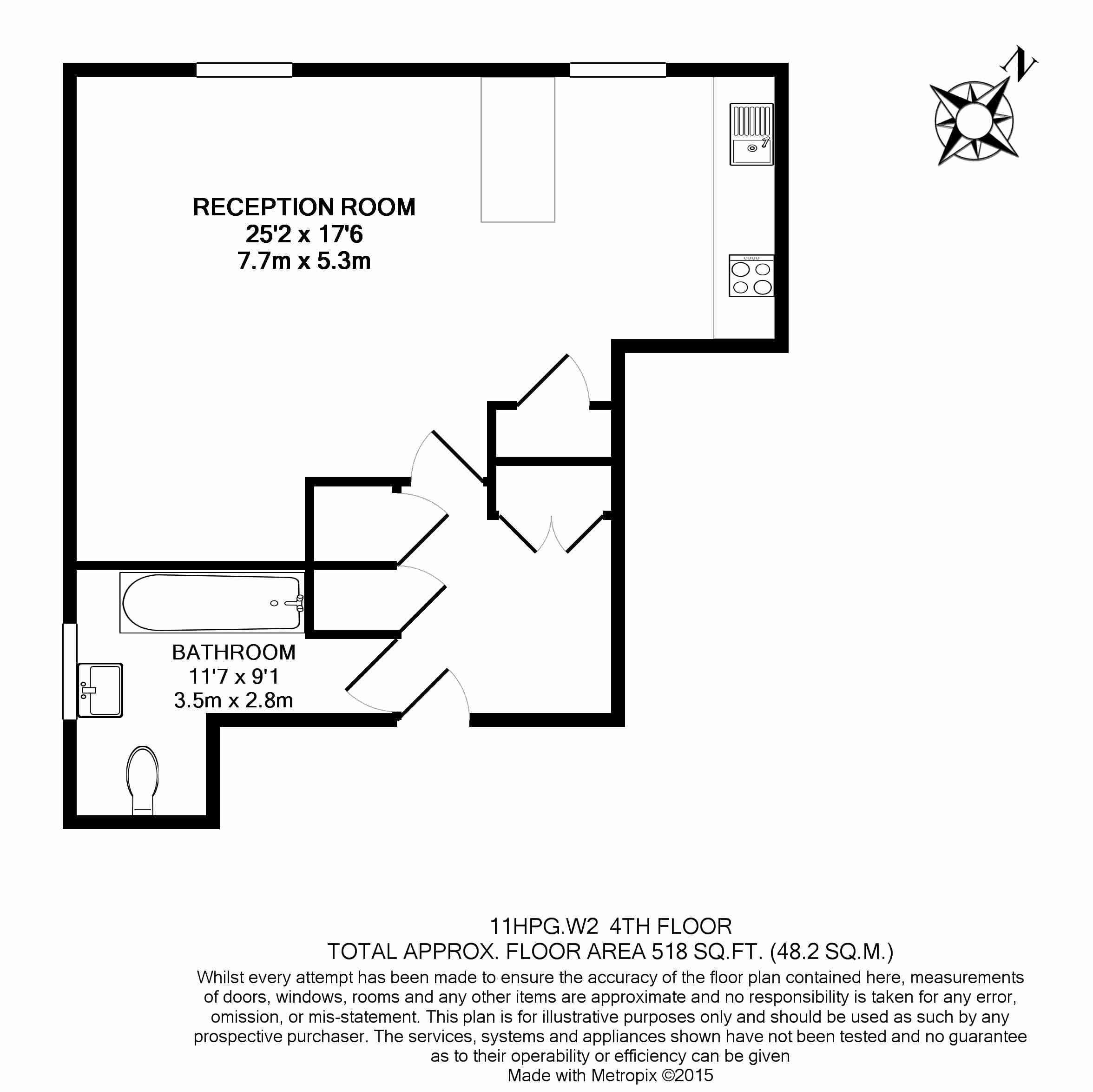 0 Bedrooms Studio to rent in Hyde Park Gardens, Hyde Park W2