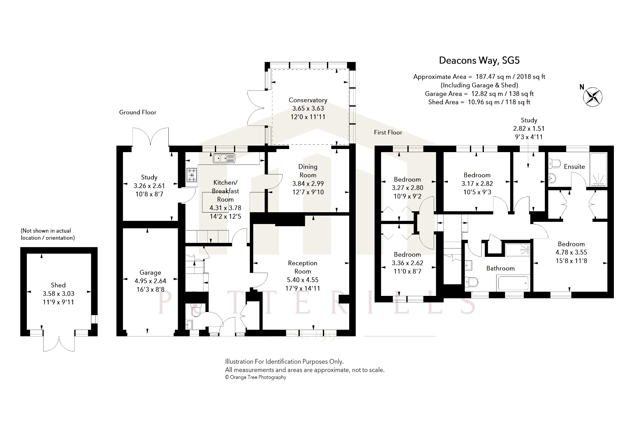 8 Deacons Way, Hitchin, Hertfordshire floorplan