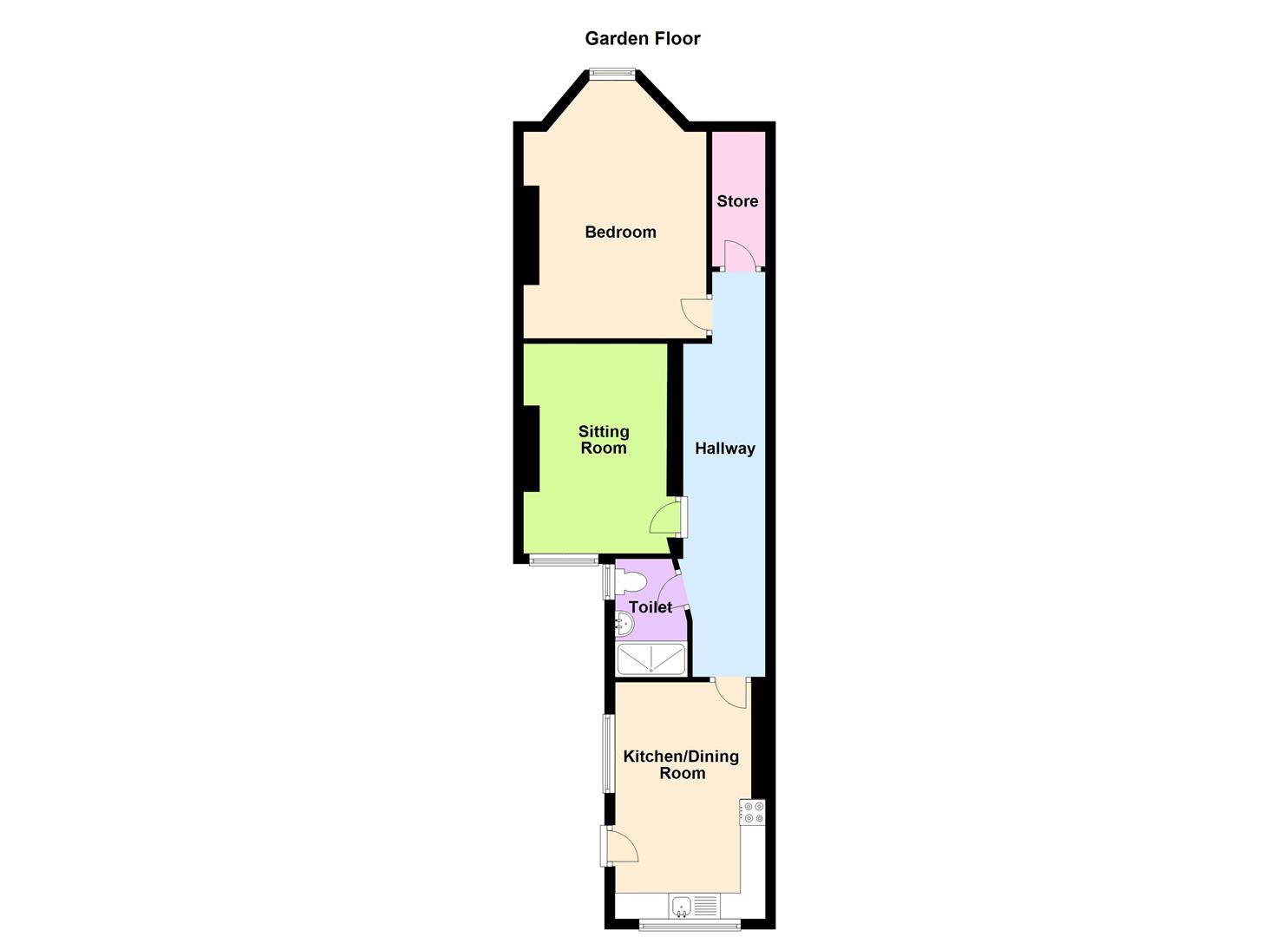 Stuart Road, Stoke, Plymouth PL1, 1 bedroom flat for sale 62652784