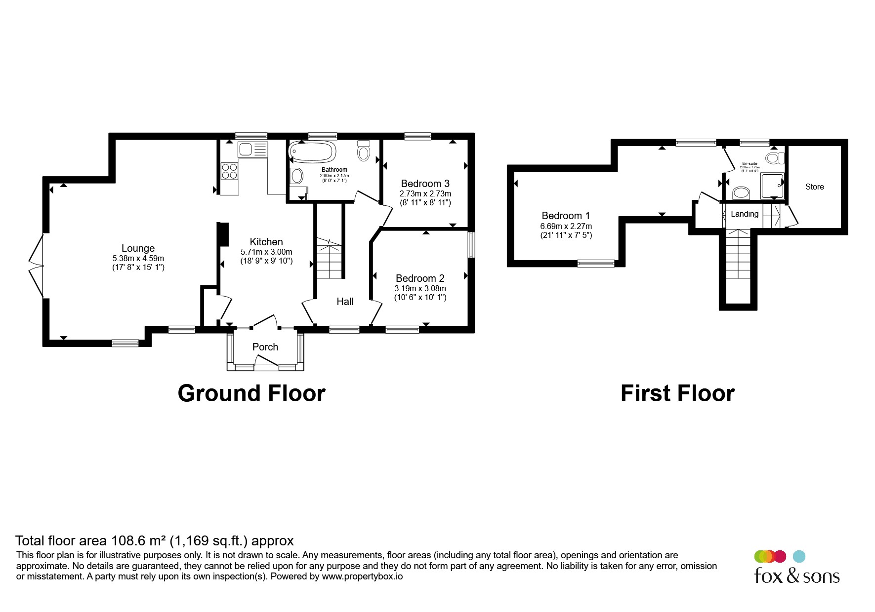 53, Peartree Lane, Bexhill-On-Sea floorplan