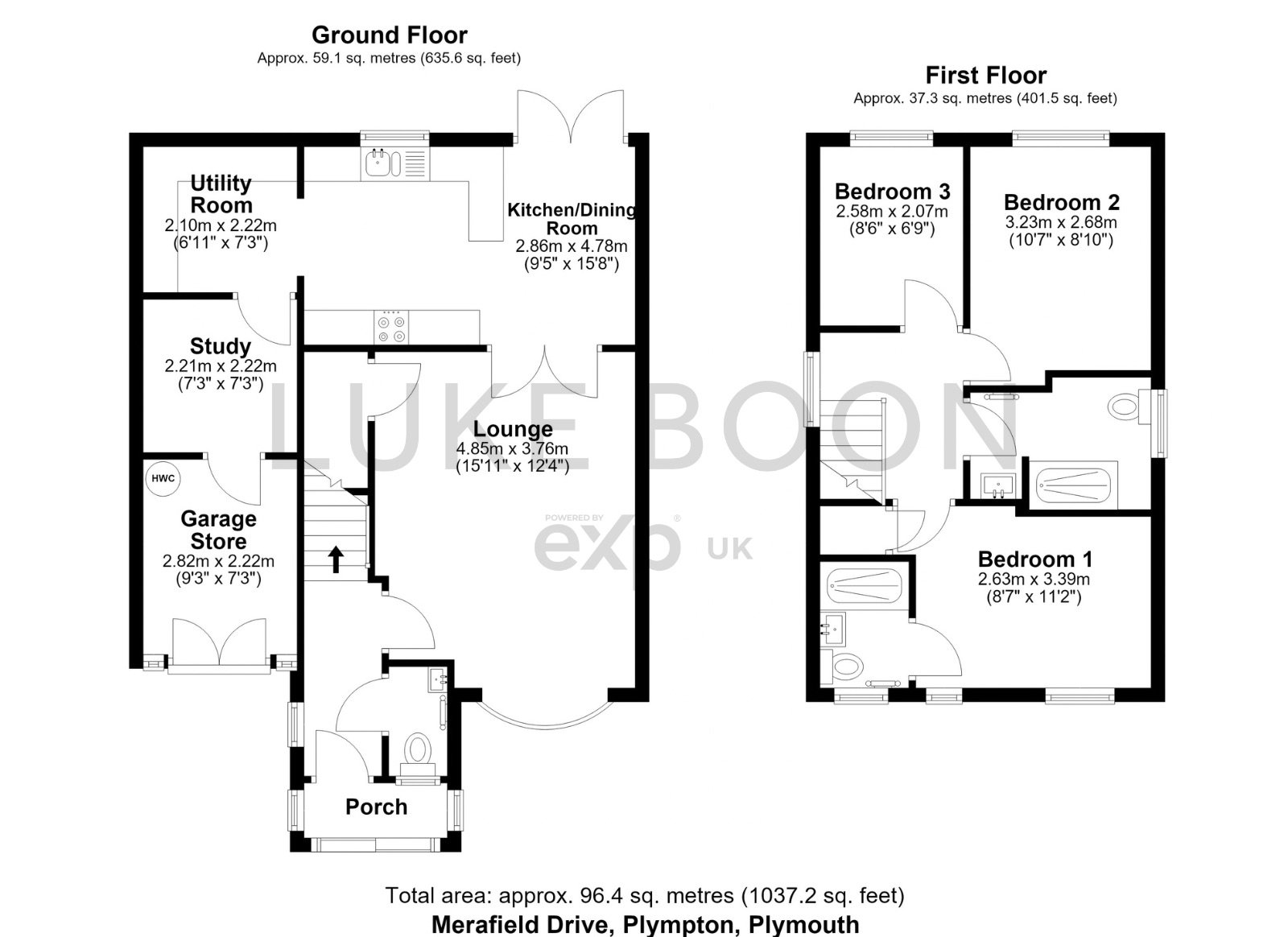 111, Merafield Drive, Plymouth floorplan