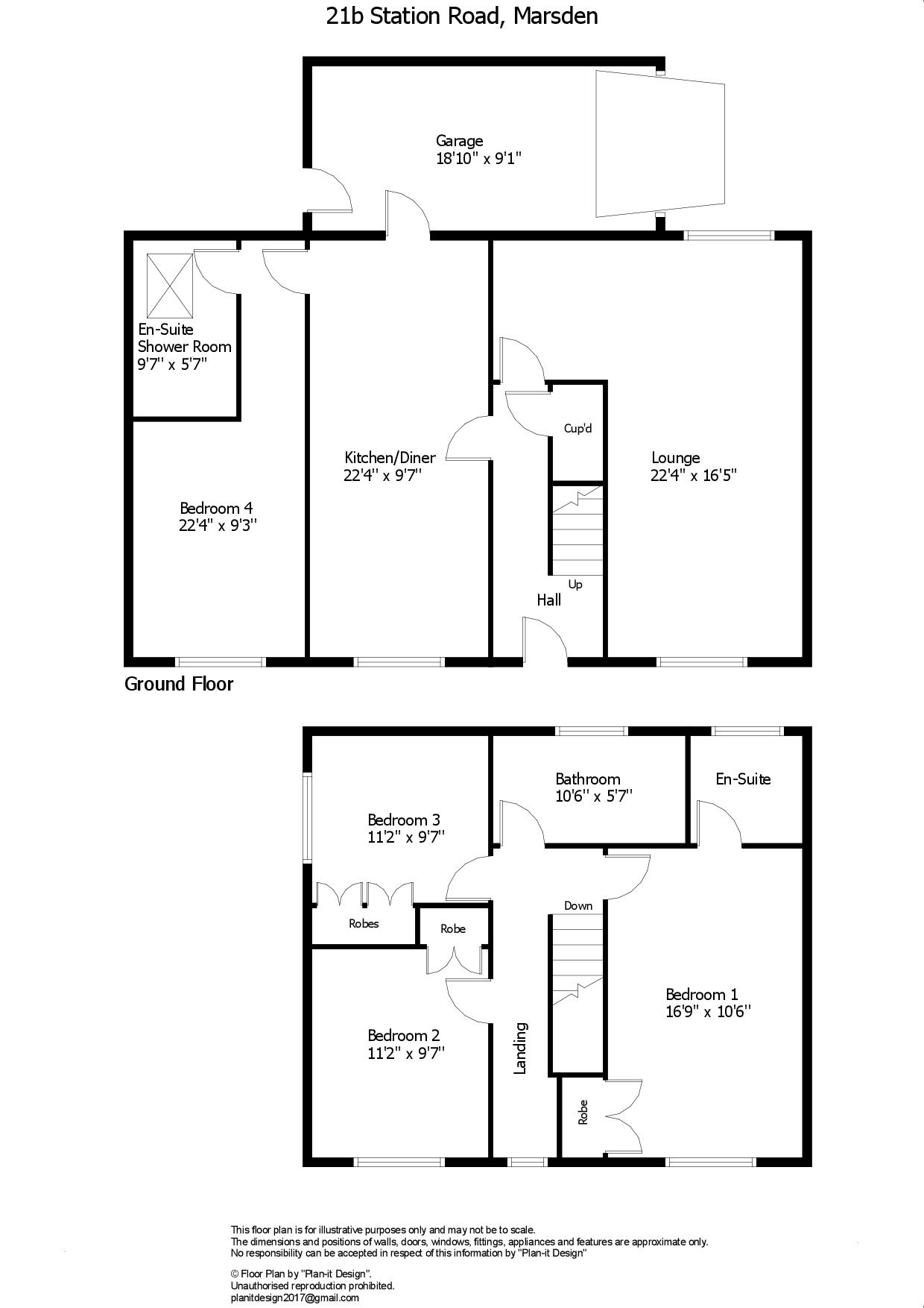 21b, Station Road, Huddersfield floorplan