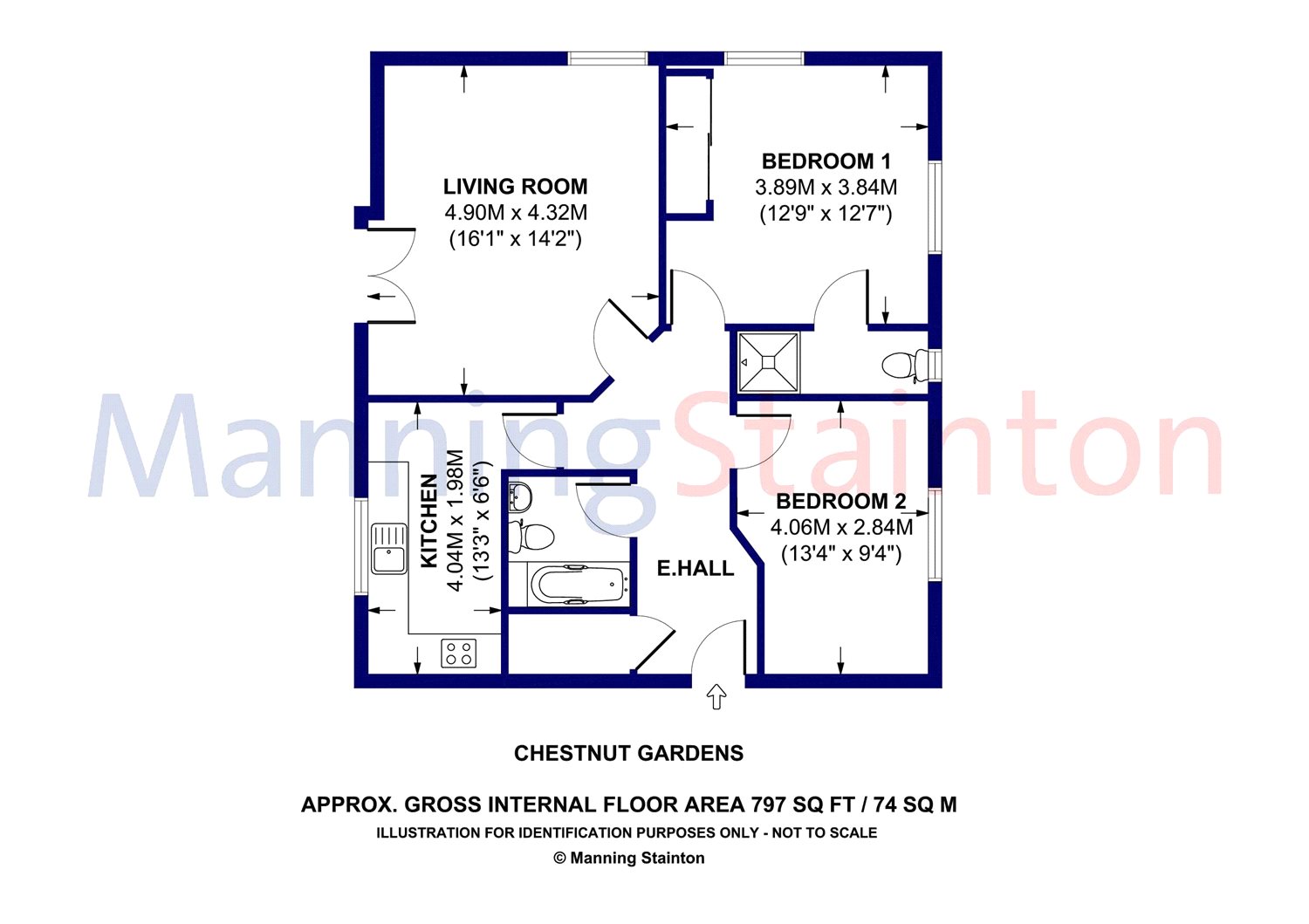 2 Bedrooms Flat for sale in Chestnut Gardens, Morley, Leeds, West Yorkshire LS27