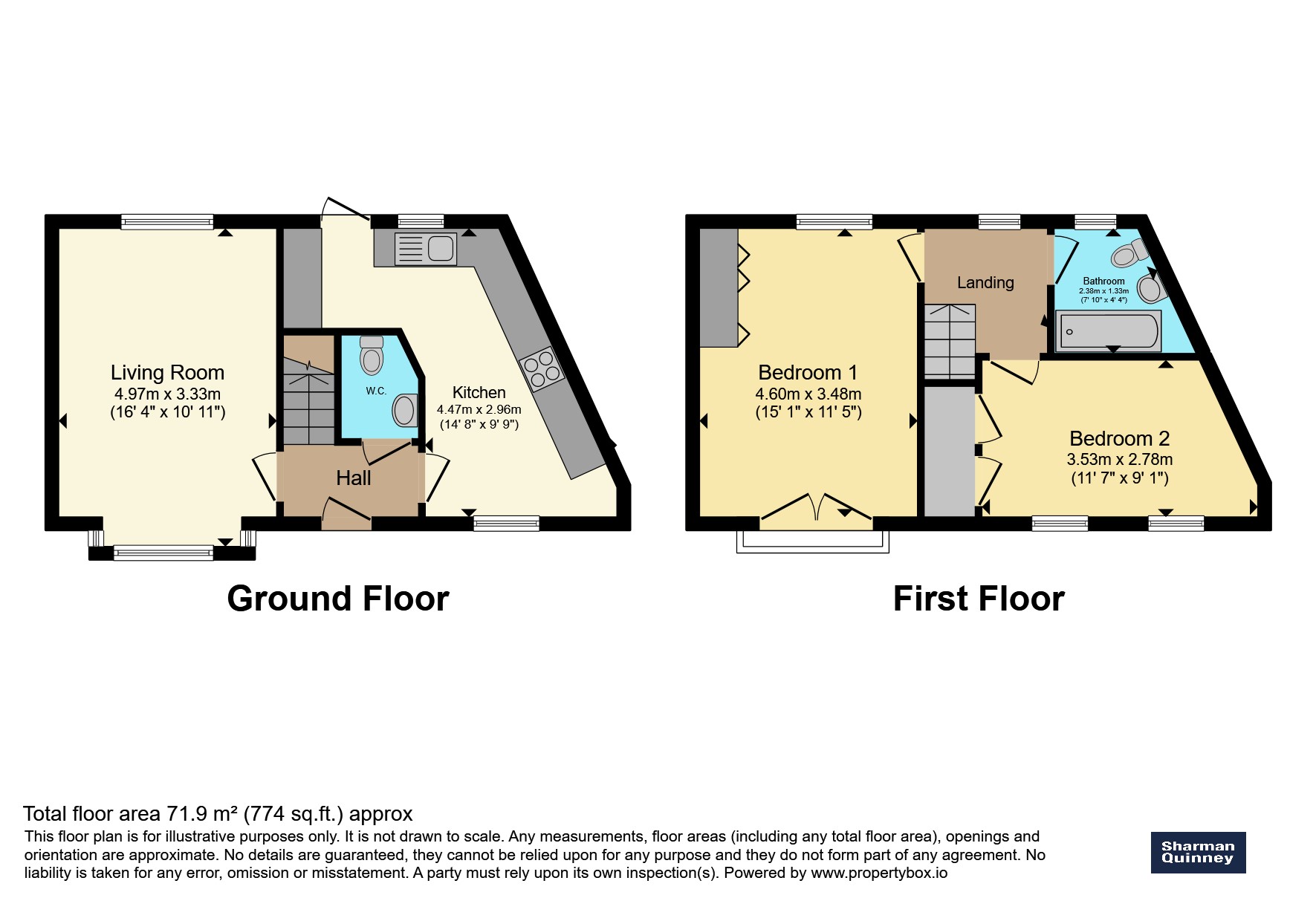 25, Beaton Crescent, Huntingdon floorplan
