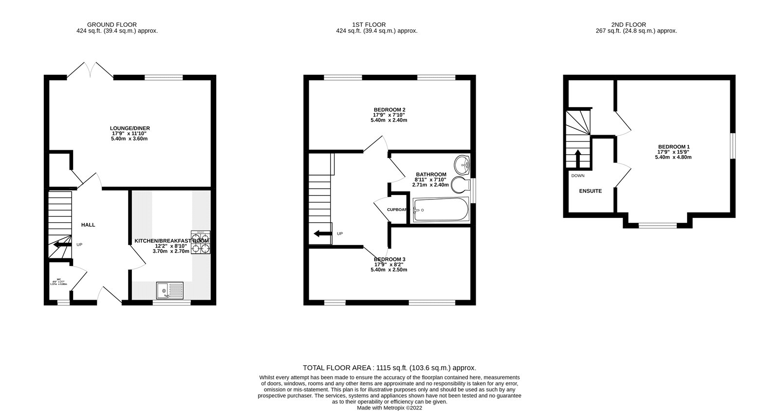 Russet House, 8, Orchard Court, Sittingbourne floorplan