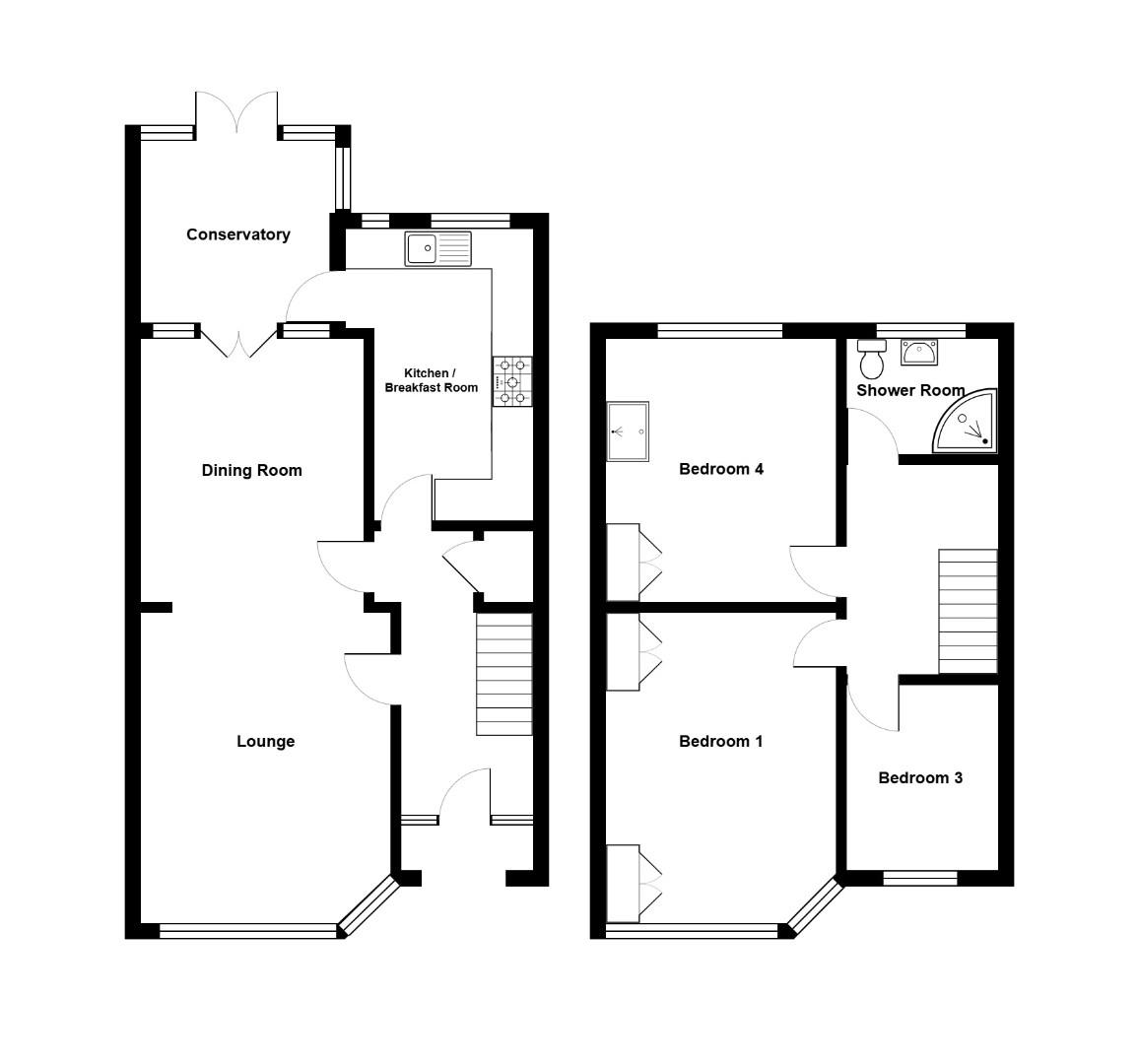 12, Greenleaze Close, Bristol floorplan