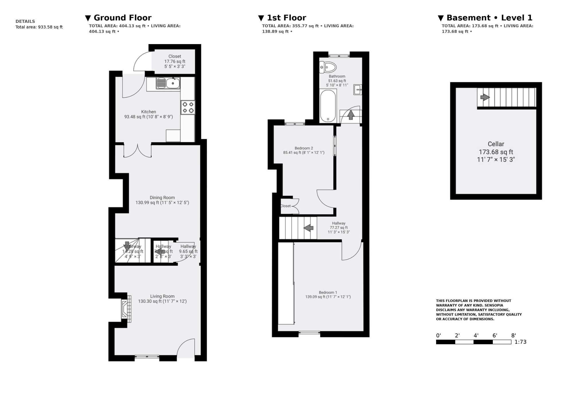 232 Market Street, Chesterfield floorplan