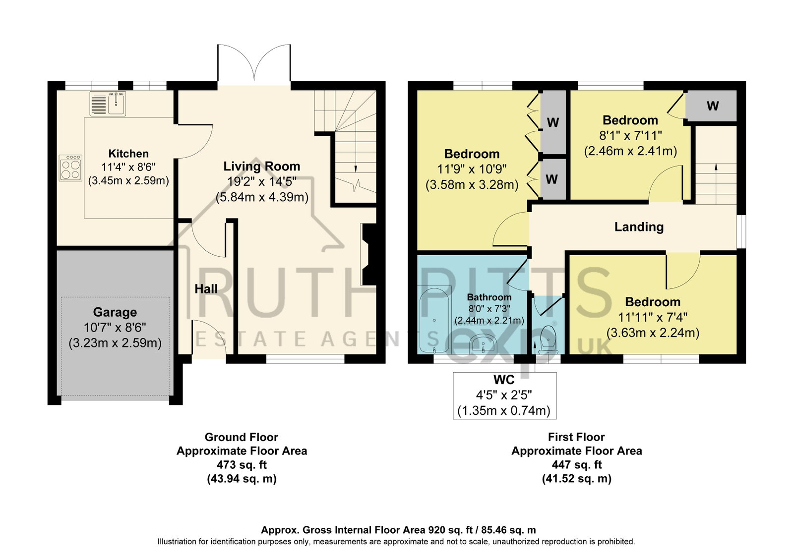 6, Little Lane, Pontefract floorplan