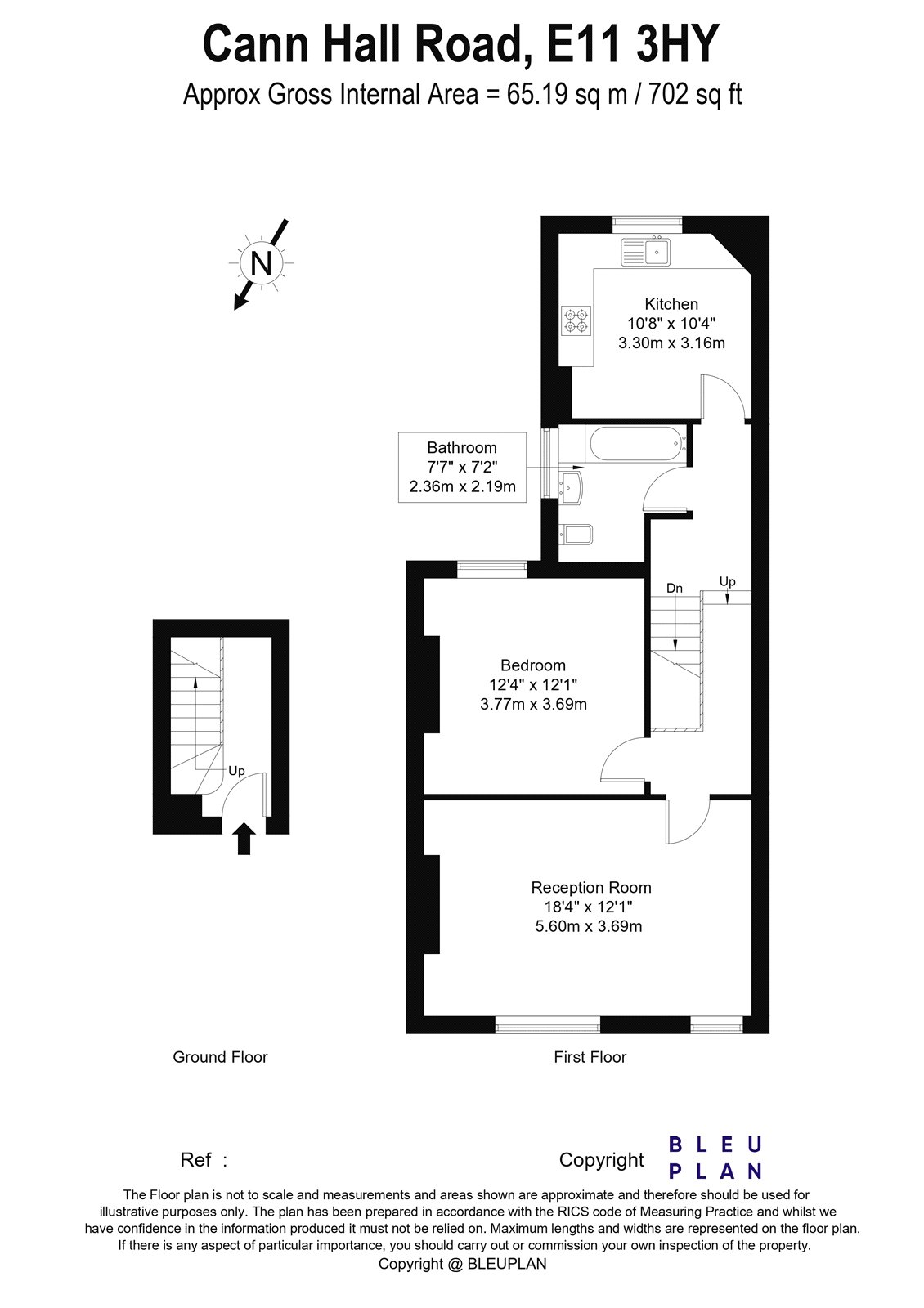 Cann Hall Road, London floorplan