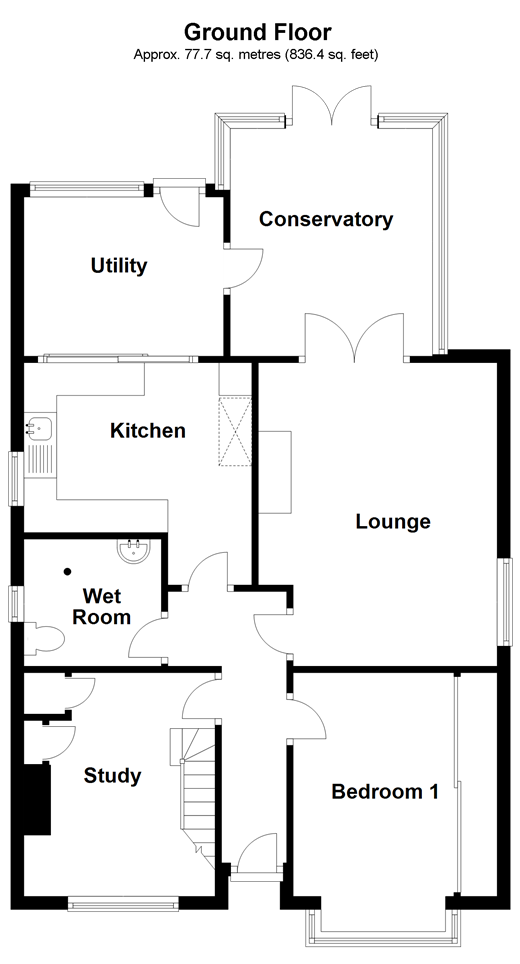 3 Bedrooms Detached bungalow for sale in Kemp Road, Whitstable, Kent CT5