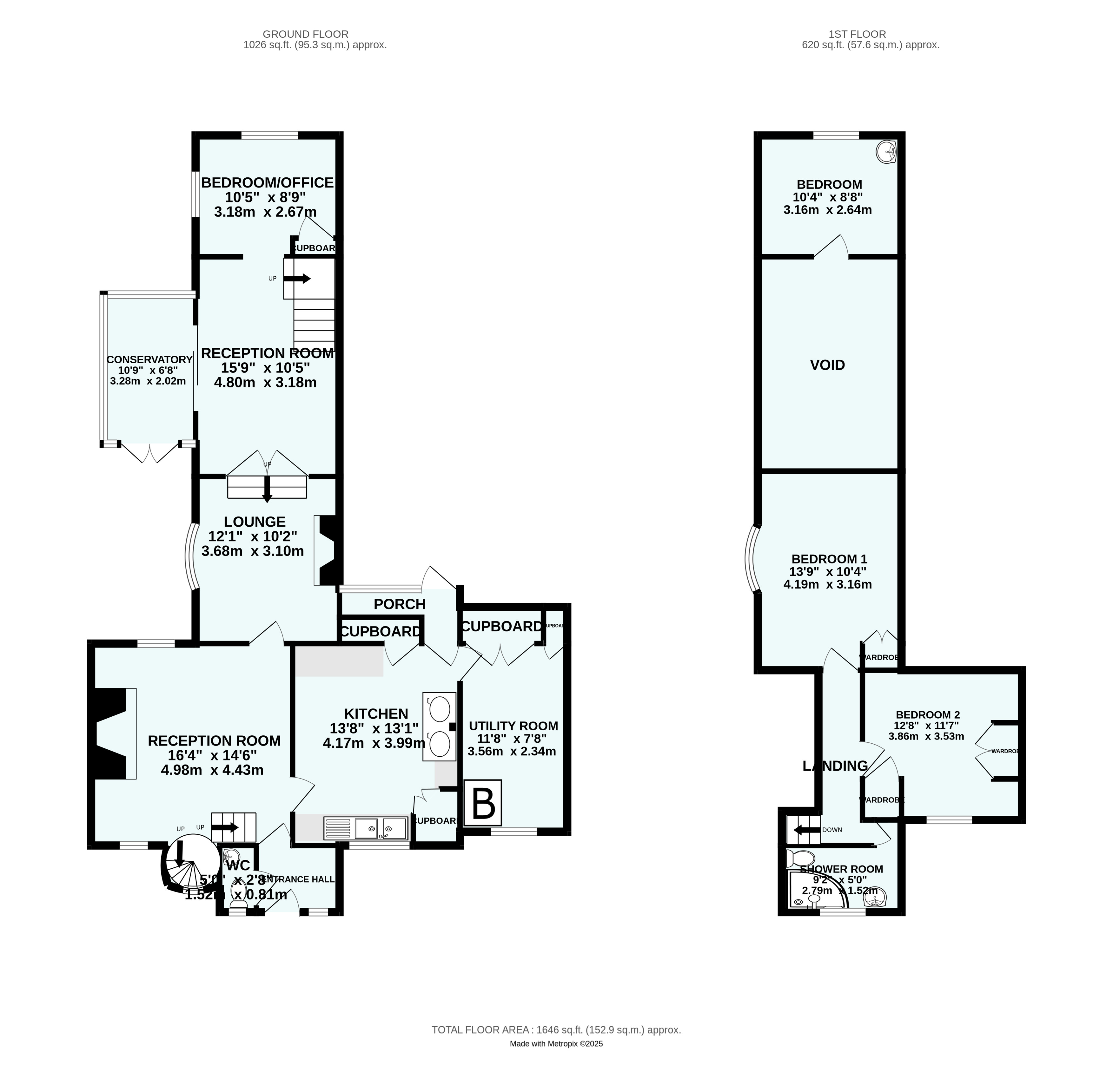 Mount Whistle Balwest, Ashton Helston Cornwall, Helston floorplan