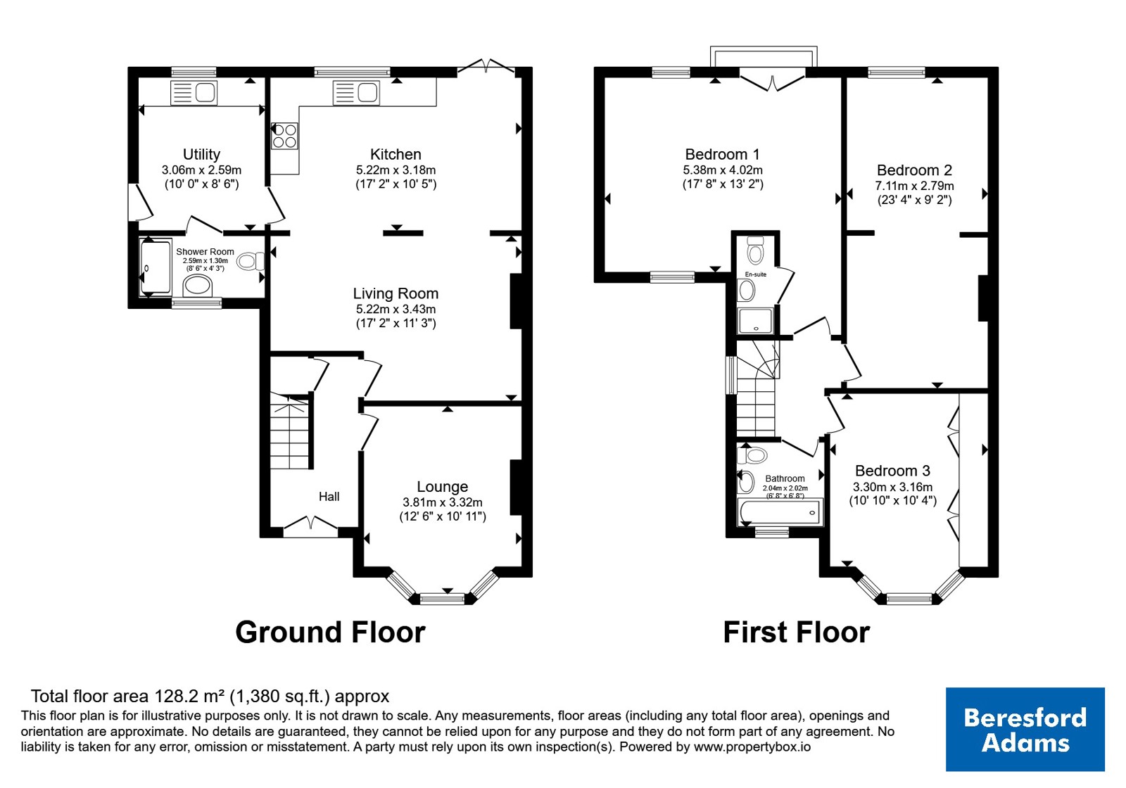 4, Cynfran Road, Colwyn Bay floorplan
