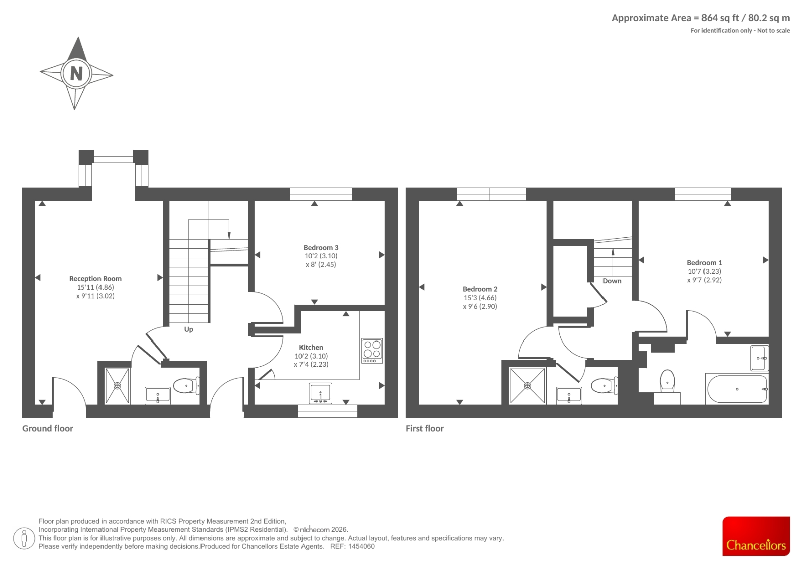 16, Arthur Place, Reading floorplan