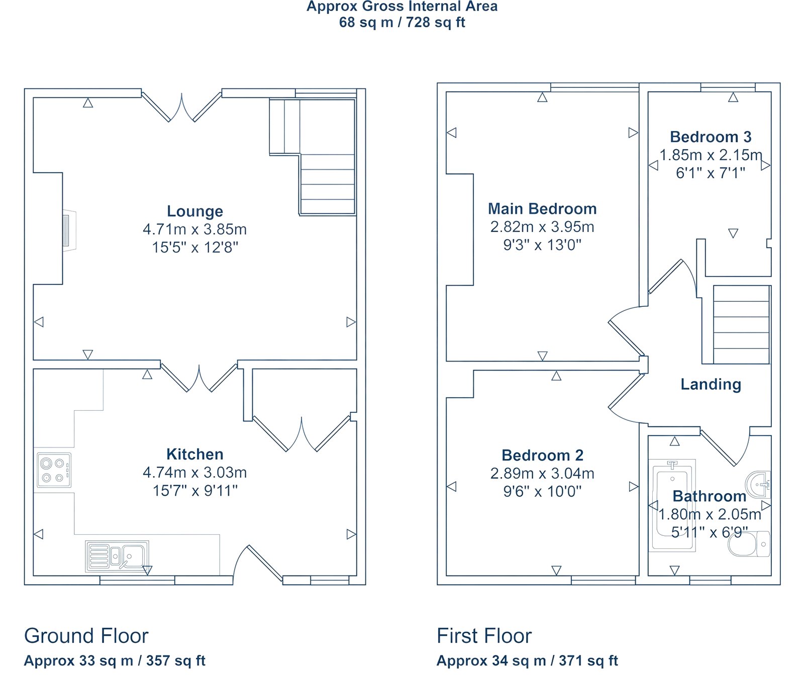 6, Beverley Terrace, Durham floorplan