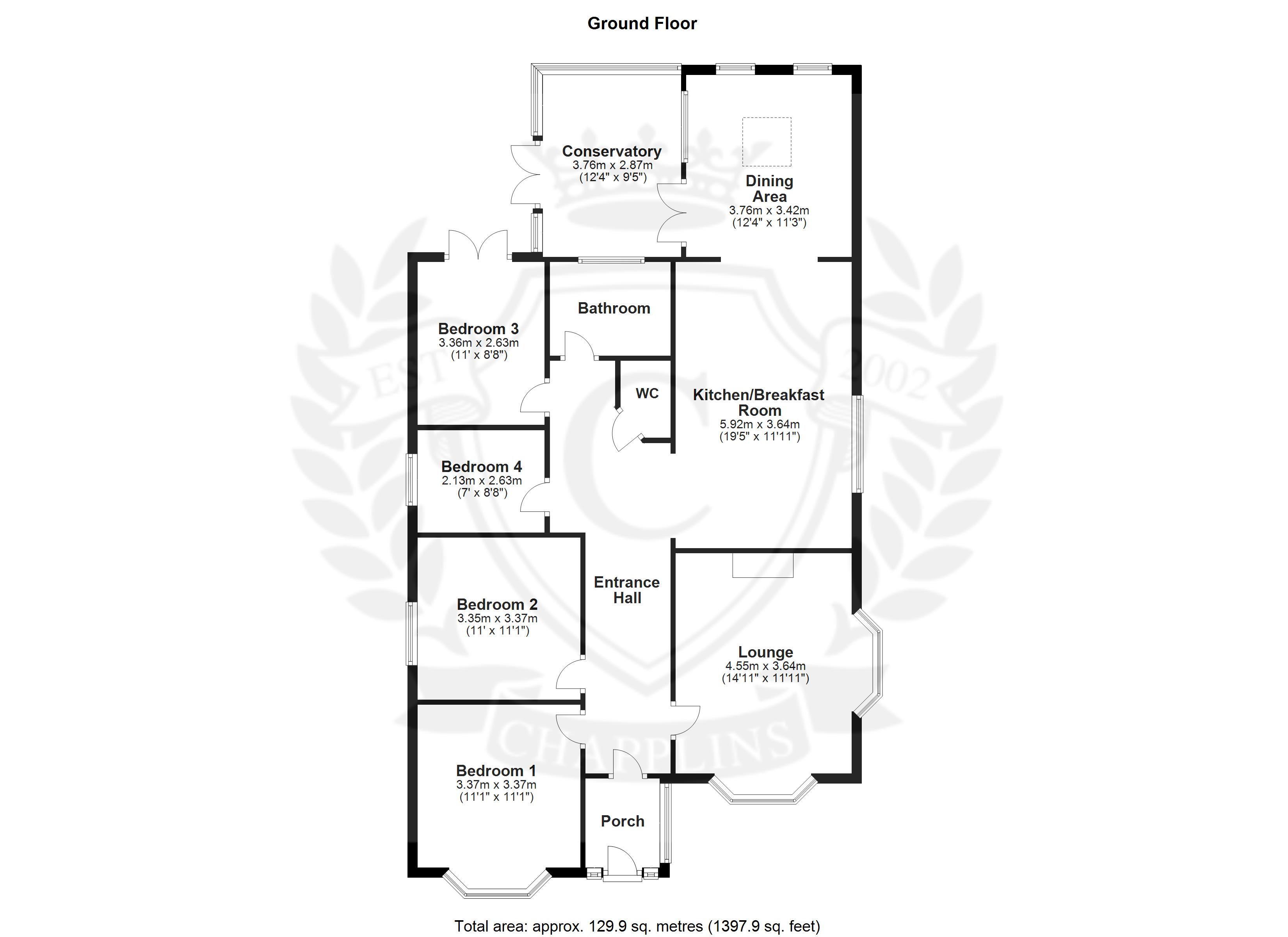17, Place House Close, Hampshire floorplan