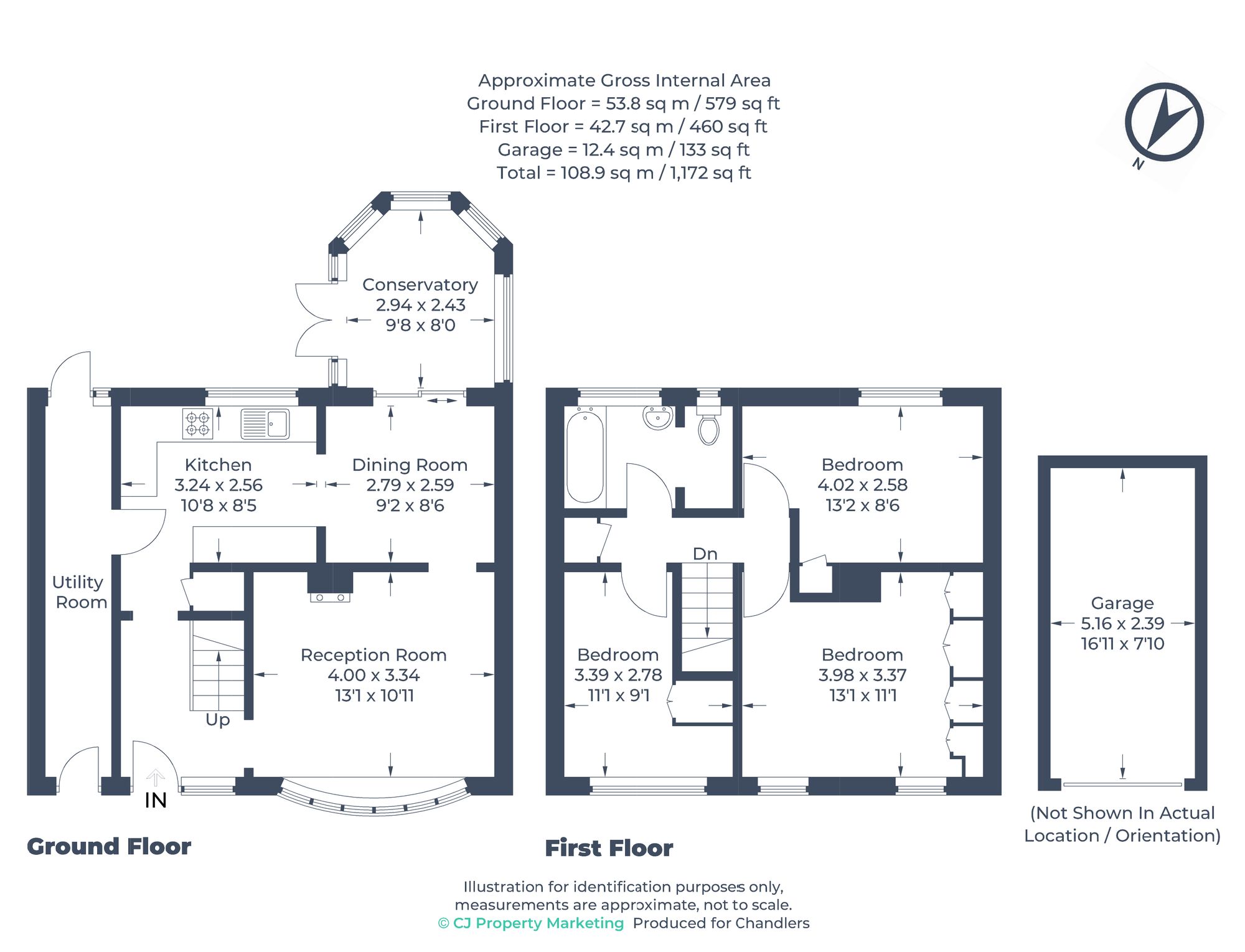 39 Featherston Road, Stevenage floorplan