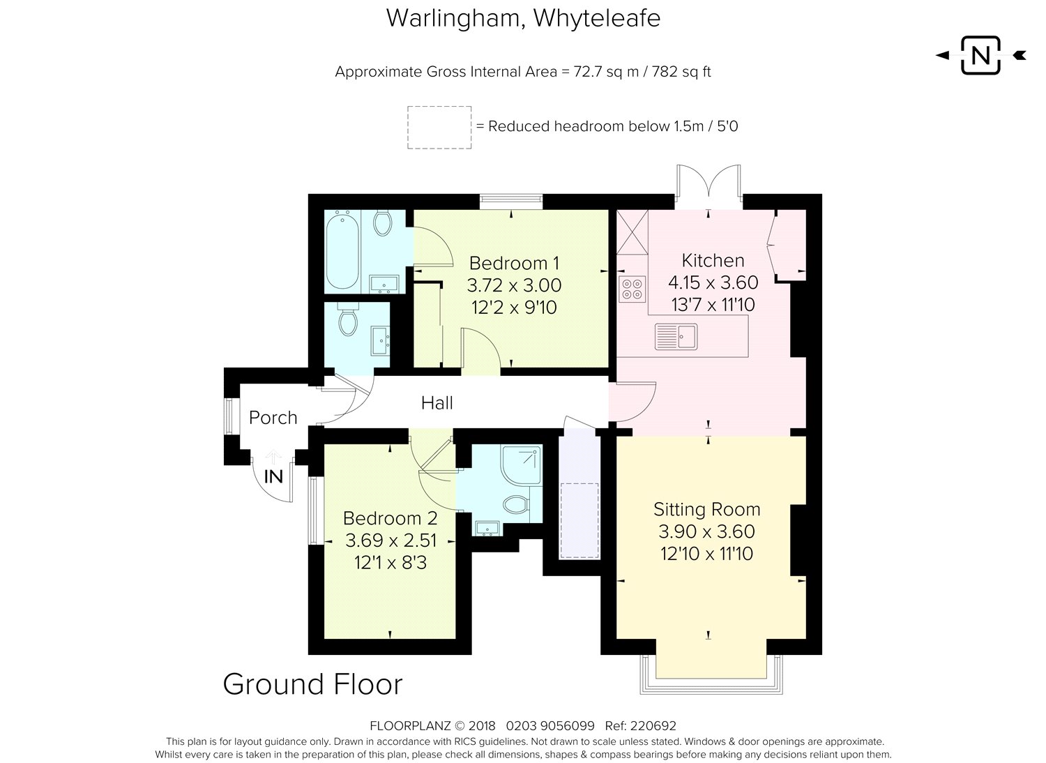 2 Bedrooms Maisonette for sale in Westview Avenue, Whyteleafe, Surrey CR3