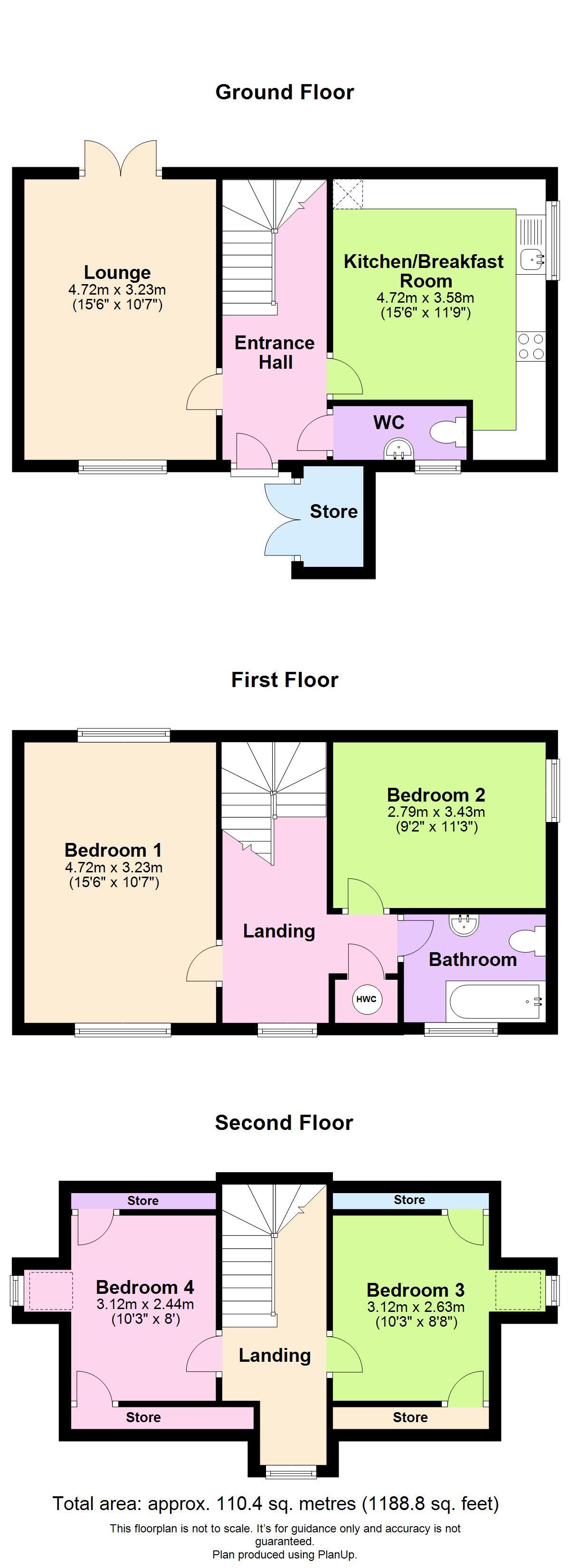 4 Bedrooms Town house for sale in Oatridge Gardens, Hemel Hempstead Industrial Estate, Hemel Hempstead HP2