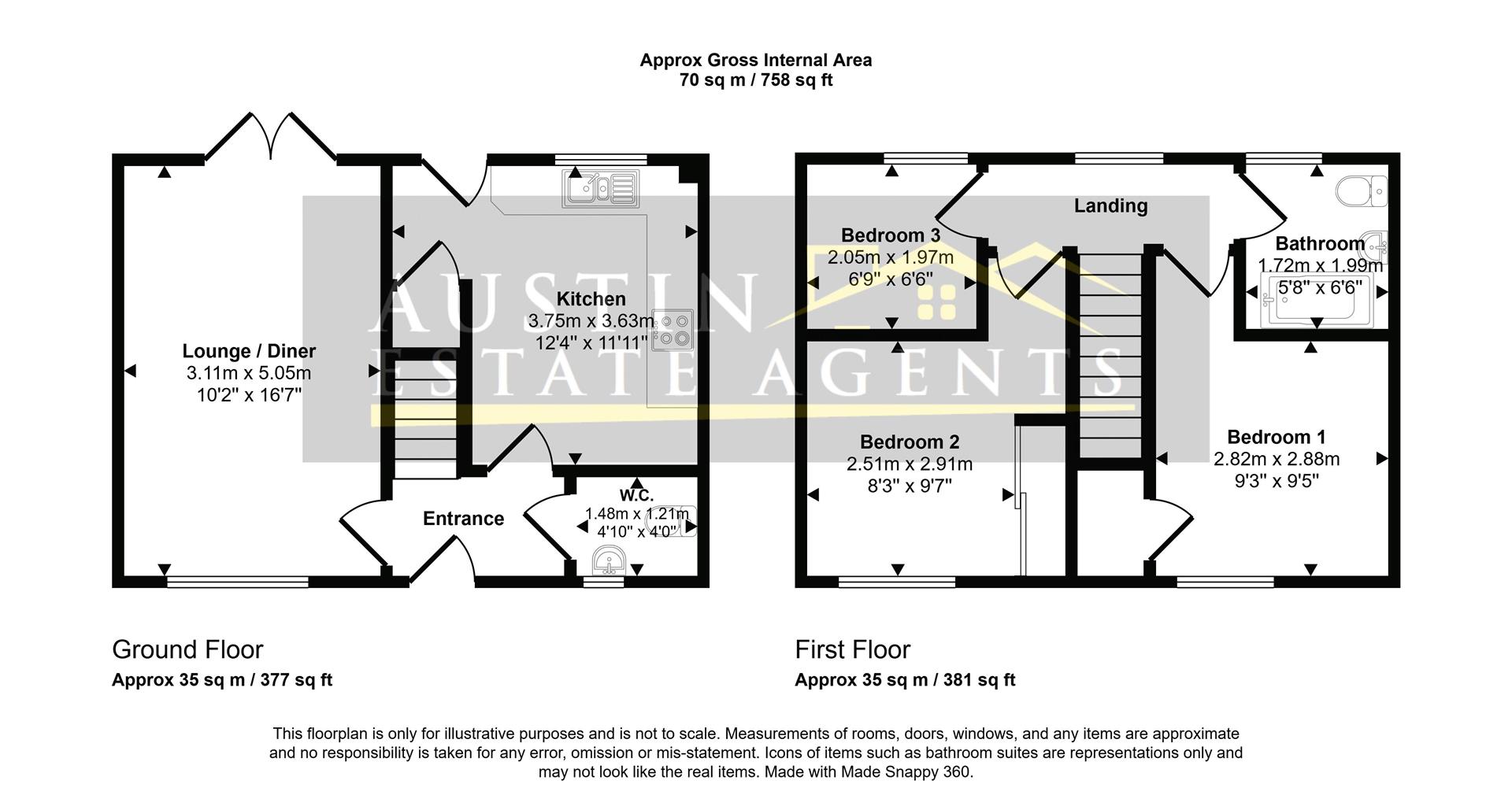 60, Westmacott Road, Weymouth floorplan