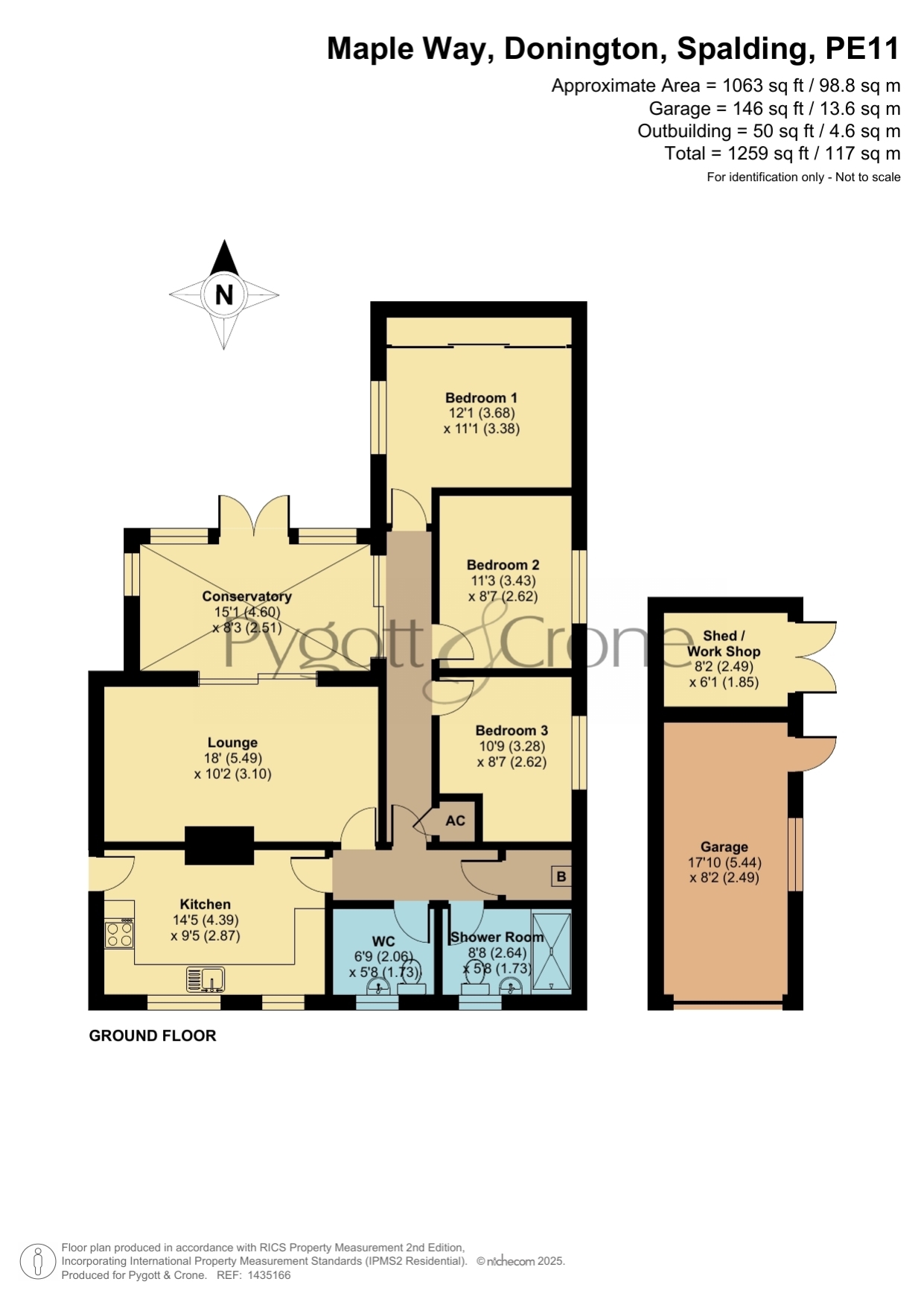 29, Maple Way, Spalding floorplan