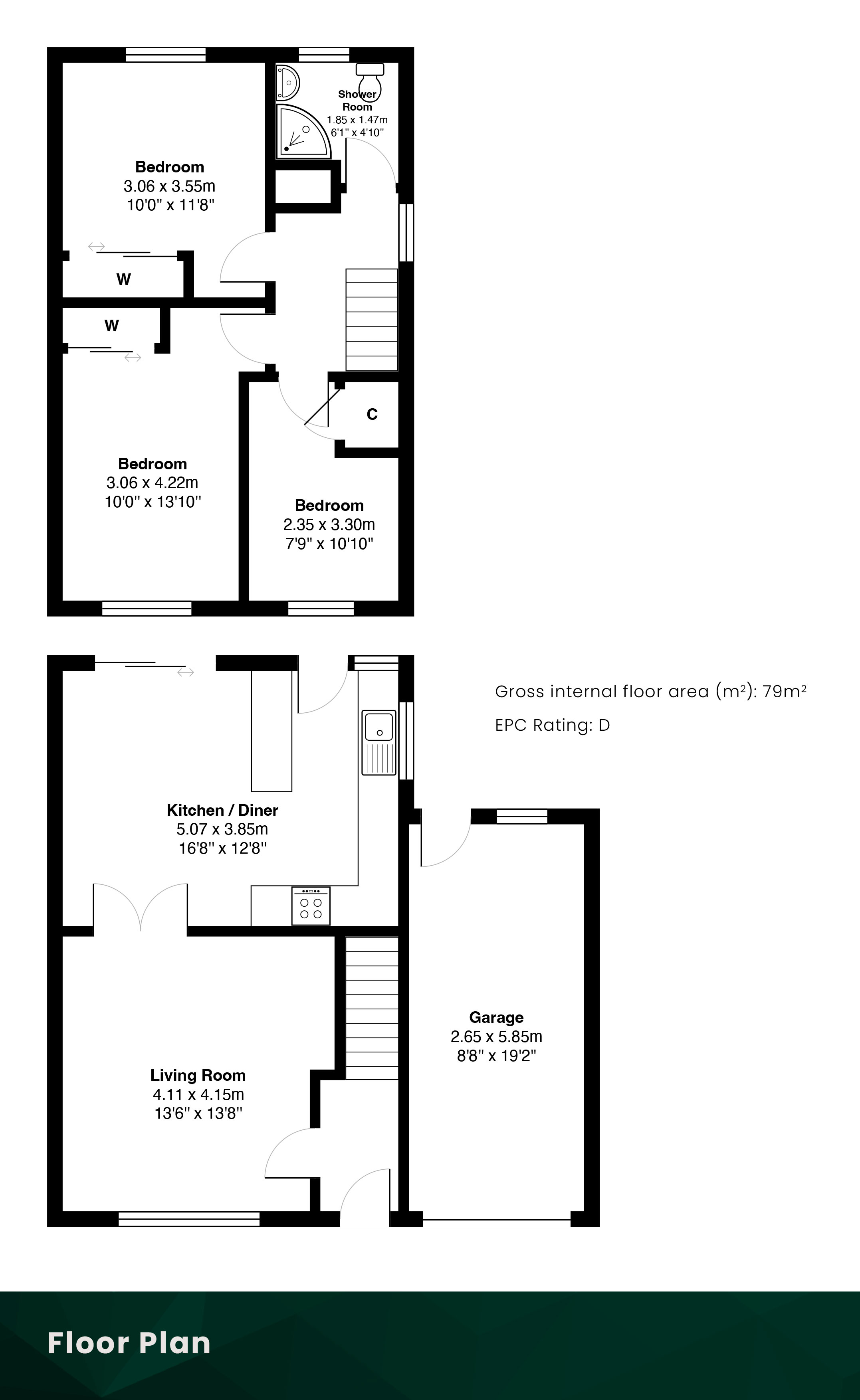 Swanston Row, Edinburgh floorplan