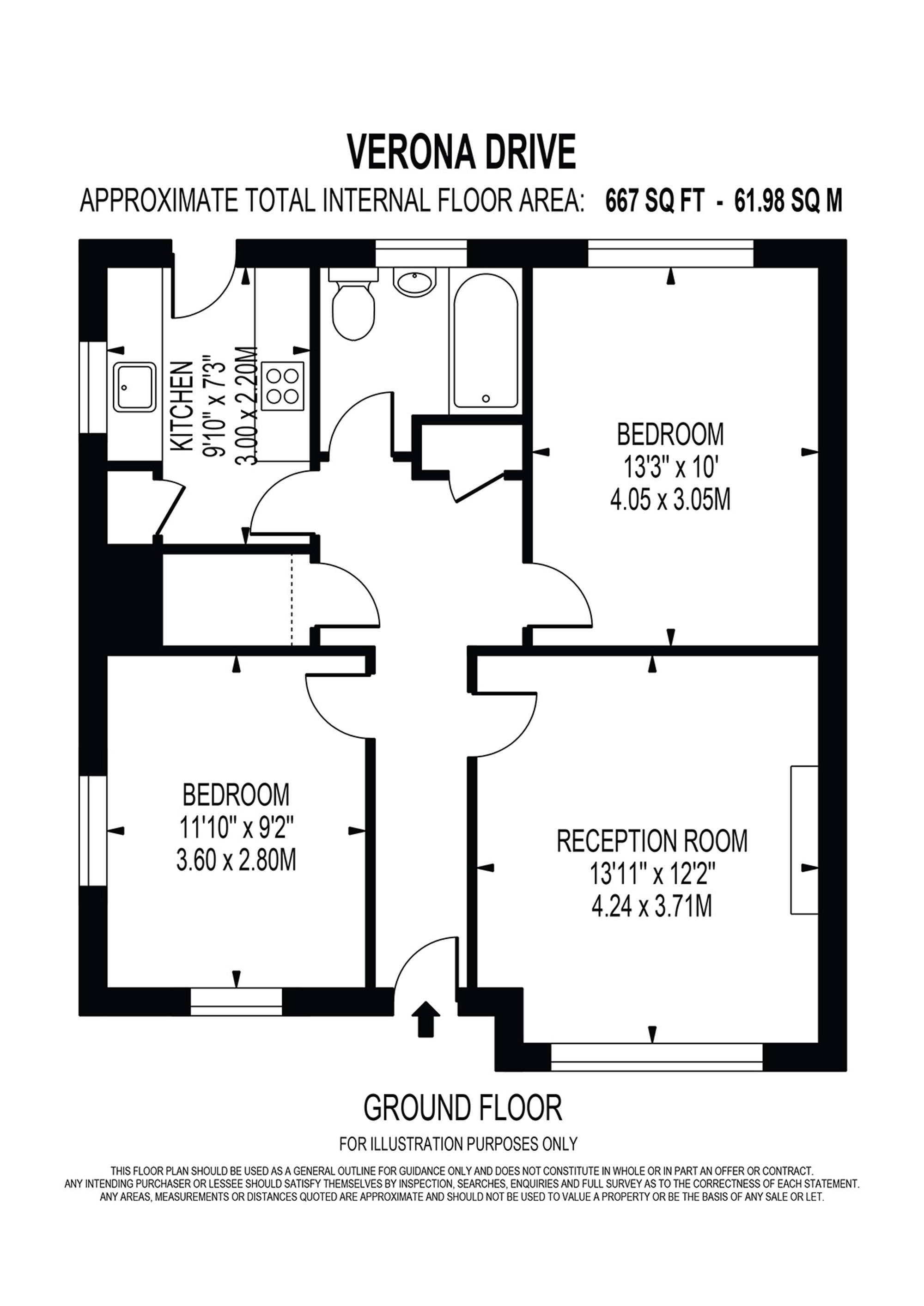 11 Verona Drive, Surbiton floorplan