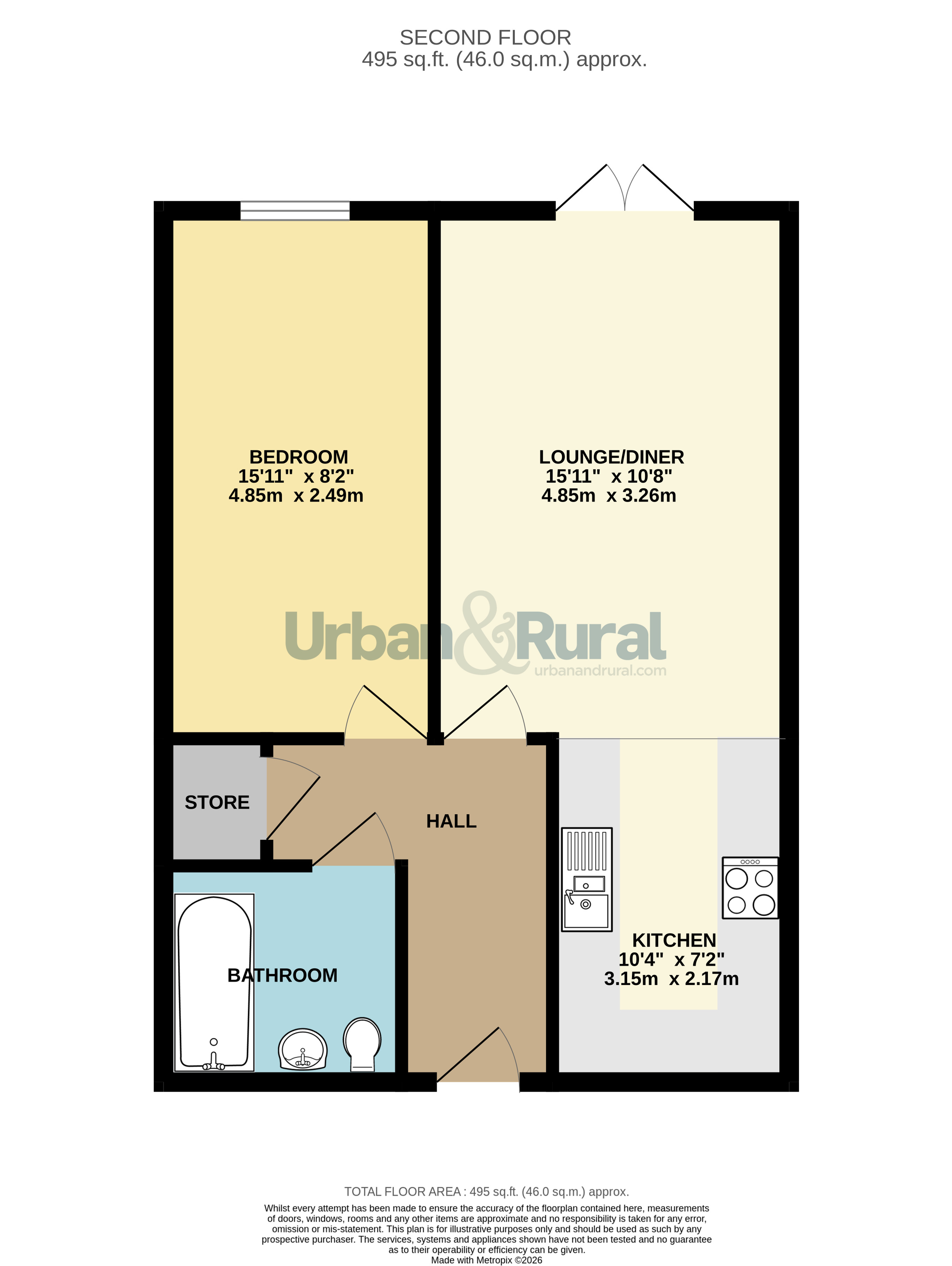 16, Nettleton Mews, Bedford floorplan