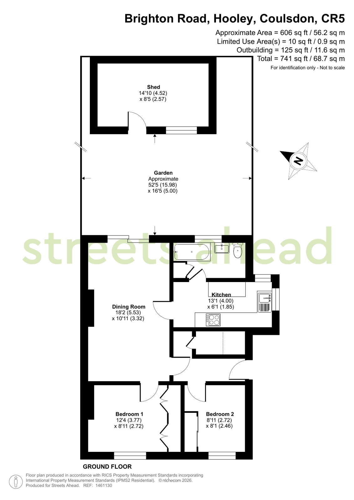 98, Brighton Road, Coulsdon floorplan