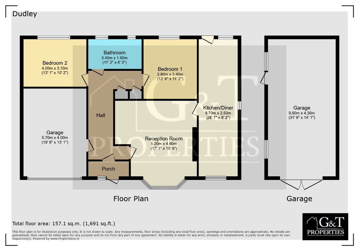 65 Northfield Road, Dudley floorplan