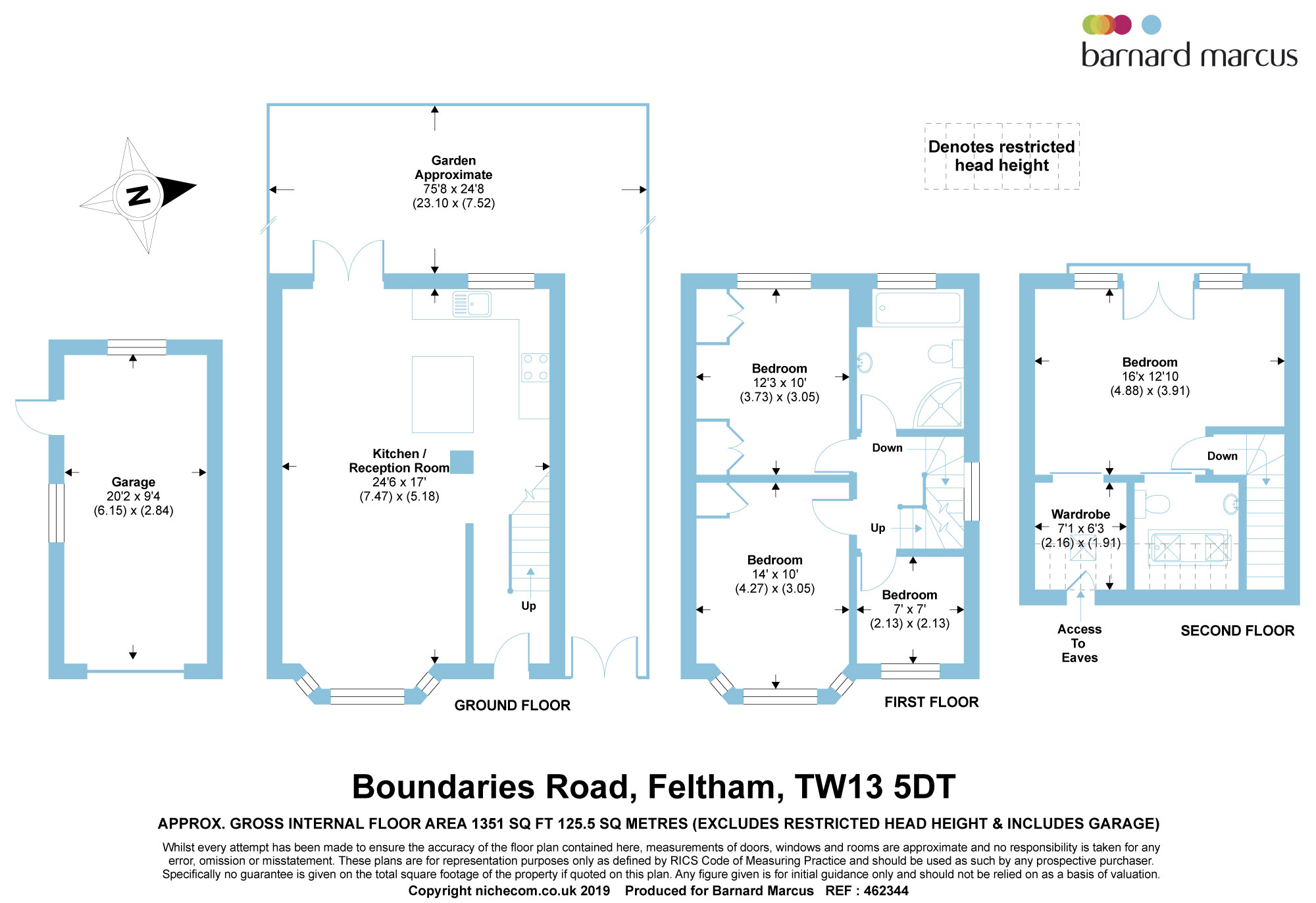 4 Bedrooms Semi-detached house for sale in Boundaries Road, Feltham TW13