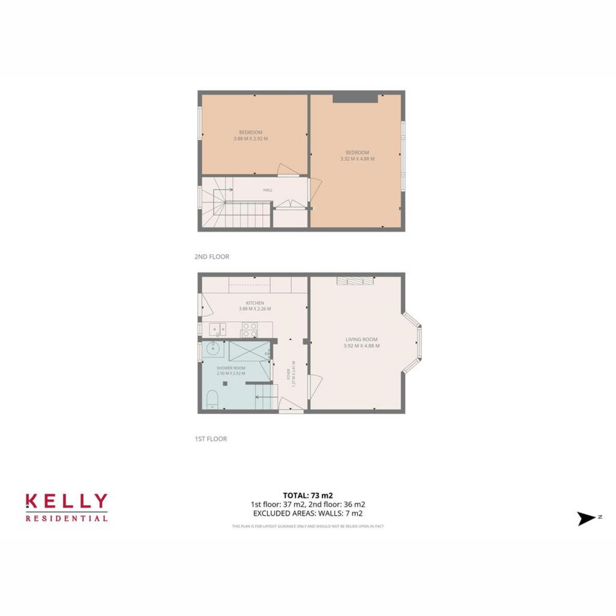 70, Balornock Road, Glasgow floorplan