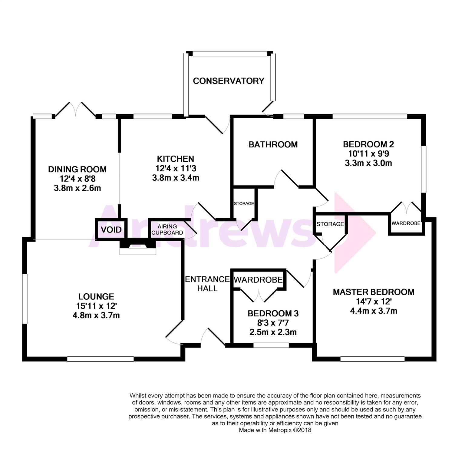 3 Bedrooms Detached bungalow to rent in Charlton Park, Midsomer Norton, Radstock, Somerset BA3