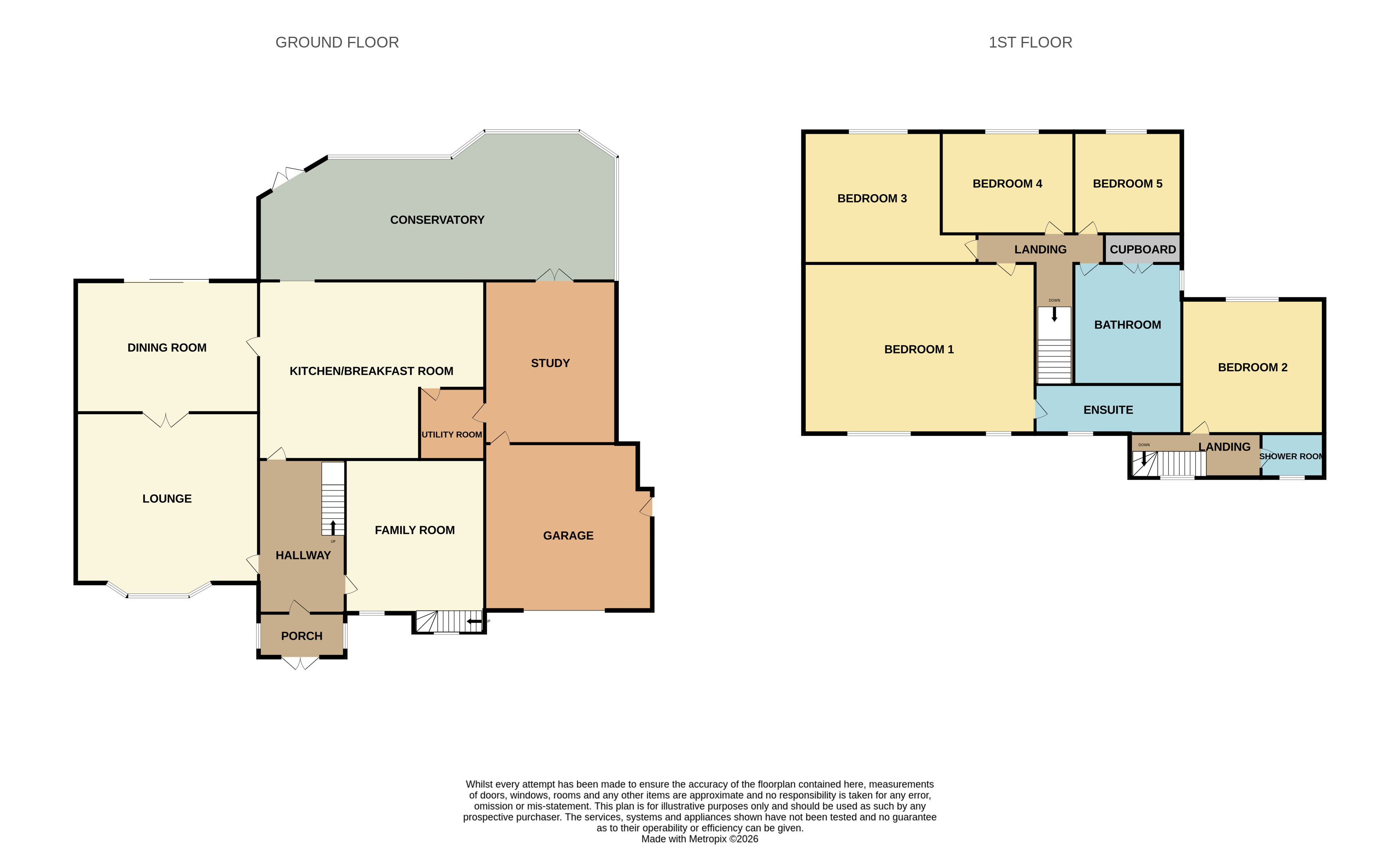 234, Milby Drive, Warwickshire floorplan