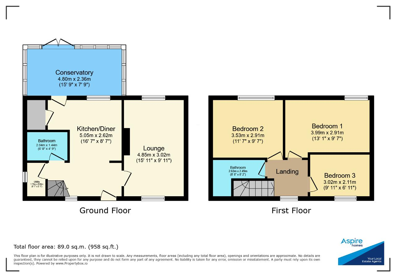 4, Ingle Road, Wisbech floorplan