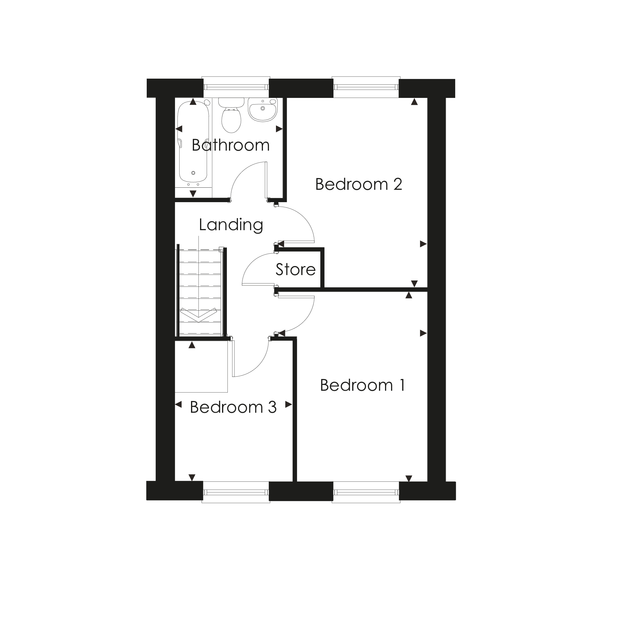 Off Bedwellty Road, Aberbargoed floorplan