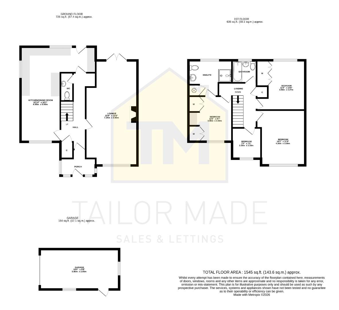 111, Gleneagles Road, Coventry floorplan