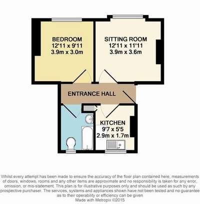 1 Bedrooms Flat to rent in Hartington Road, London SW8