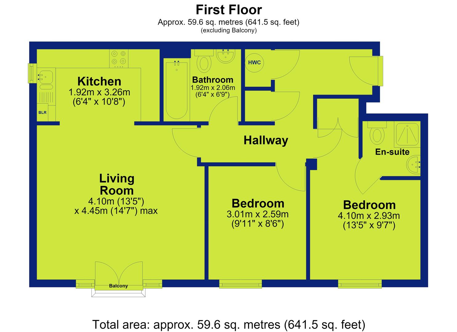 47, Stavely Way, Nottingham floorplan